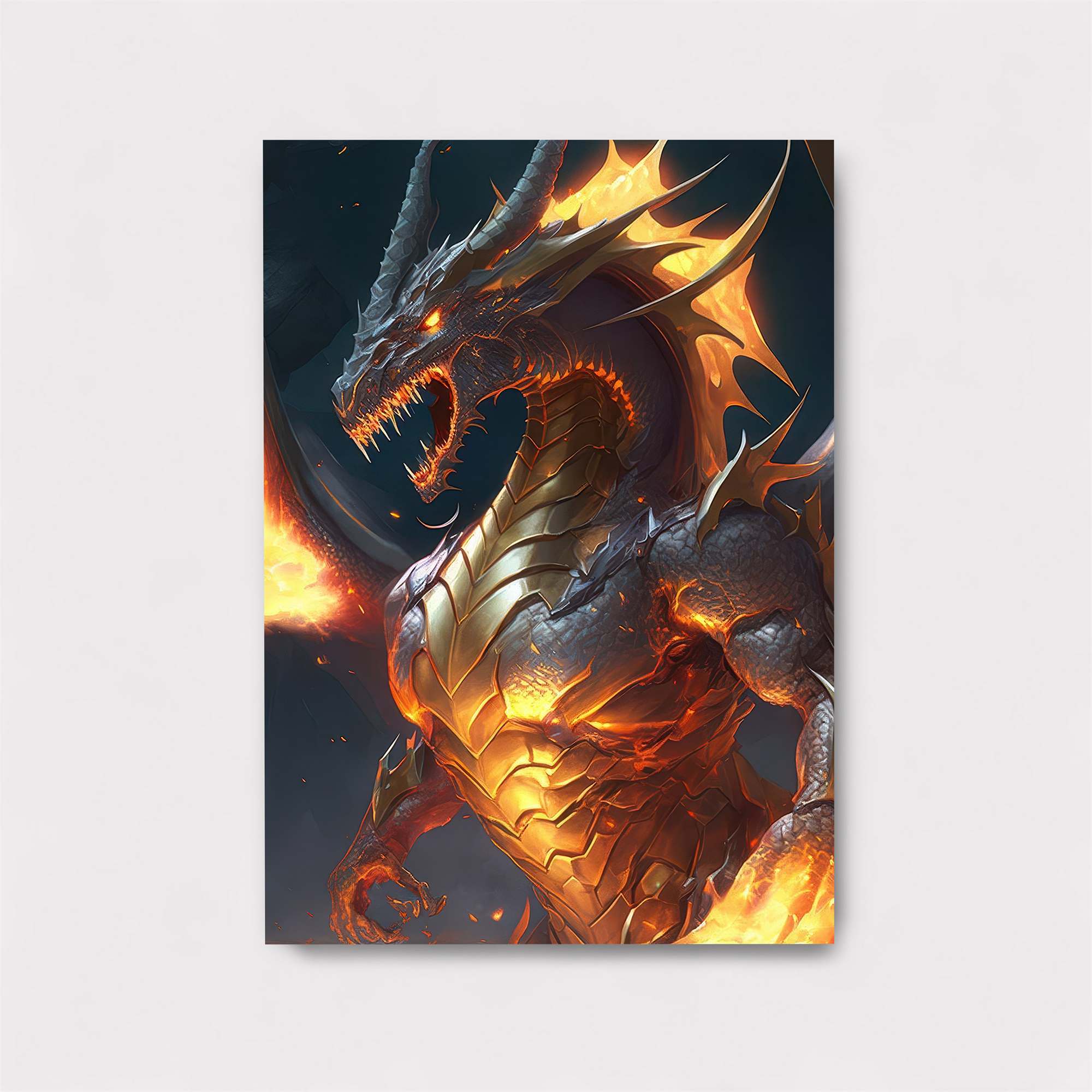 Dragon Inferno Safe Wall Magnetic / M