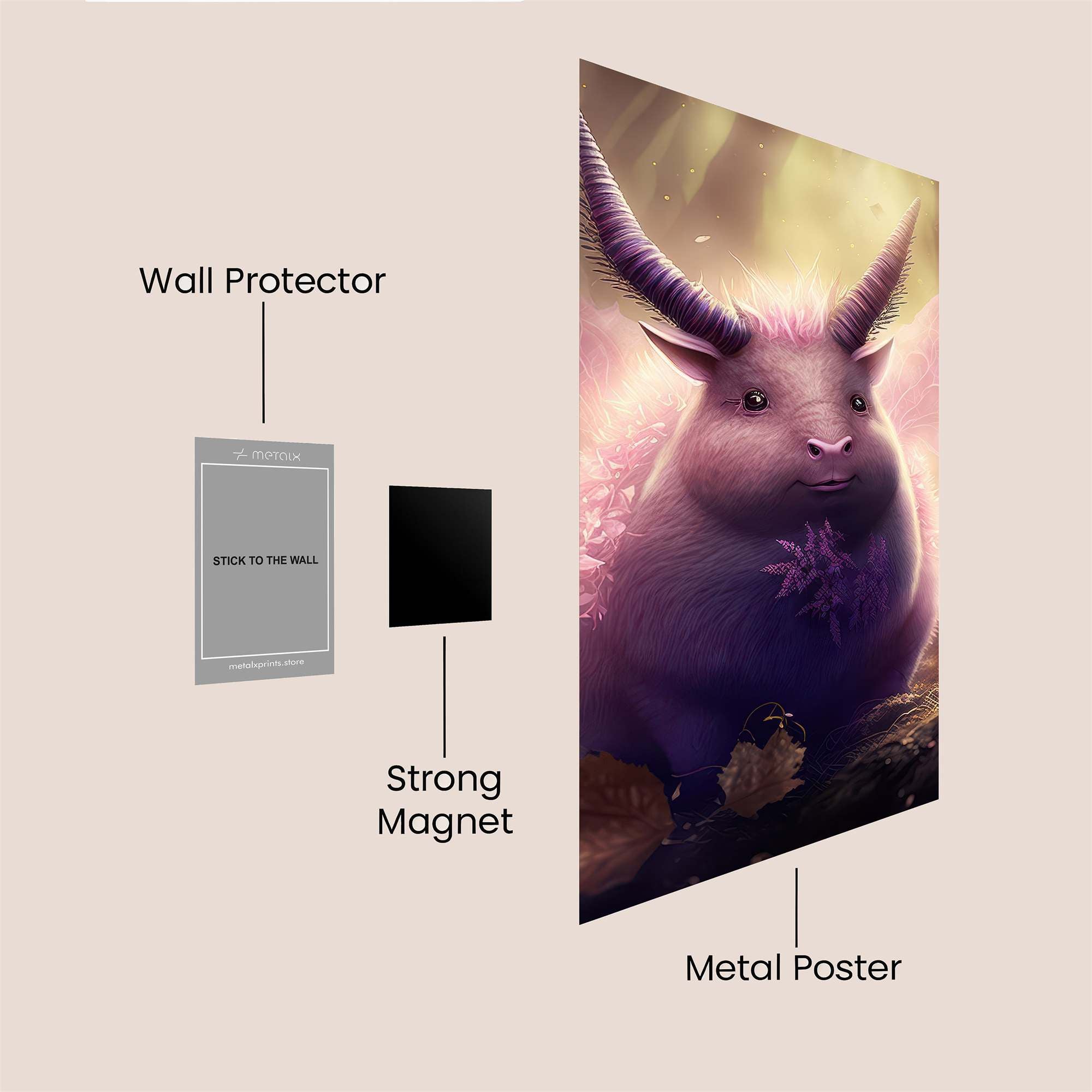 FairyFluff Safe Wall Magnetic / M