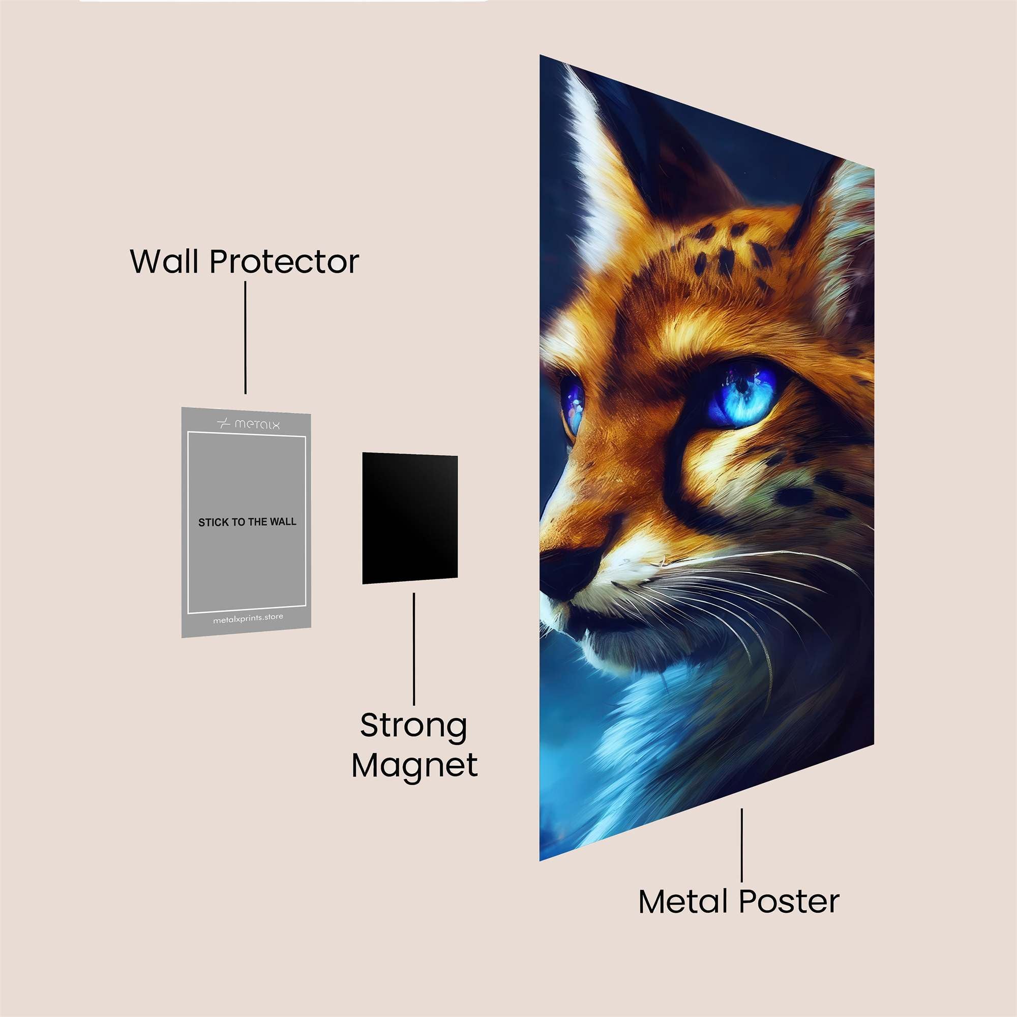 Caracal Enigma Safe Wall Magnetic / M
