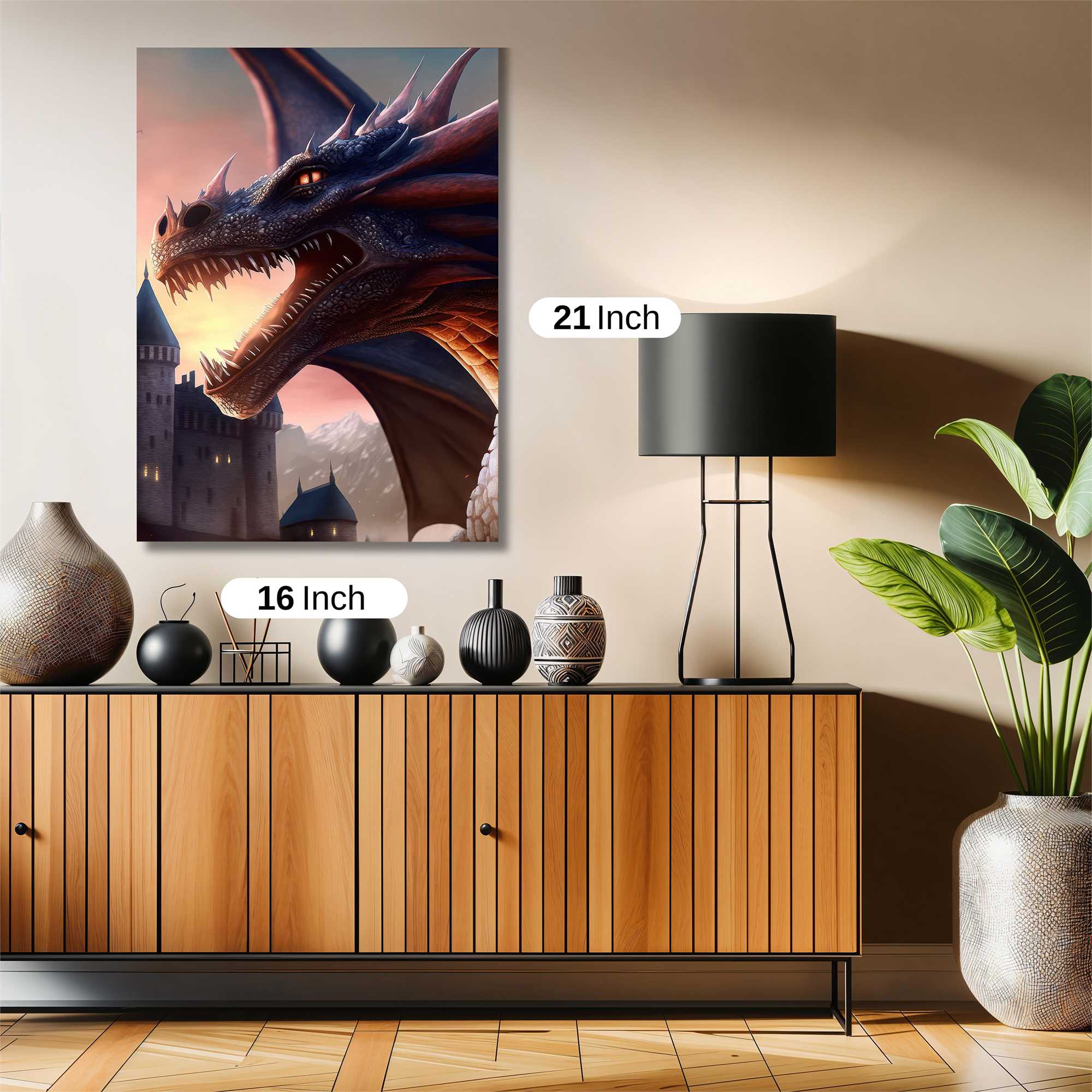 Dragon Majestic Safe Wall Magnetic / M