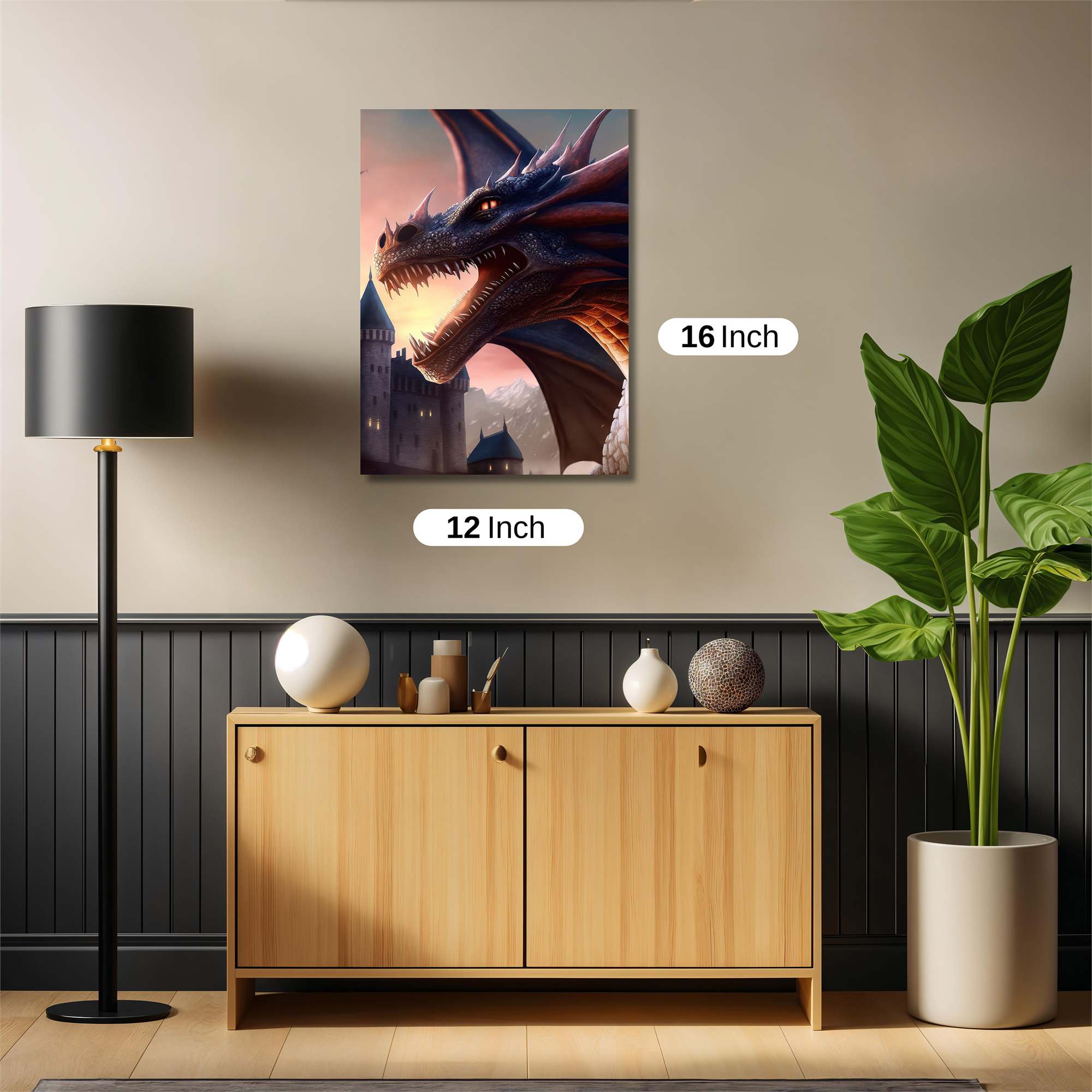 Dragon Majestic Safe Wall Magnetic / M