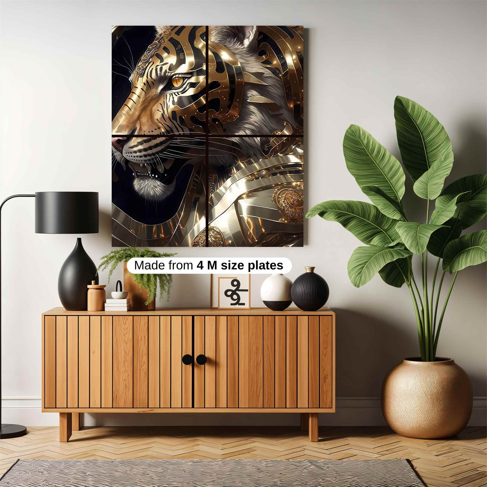 Tiger Royal Safe Wall Magnetic / M