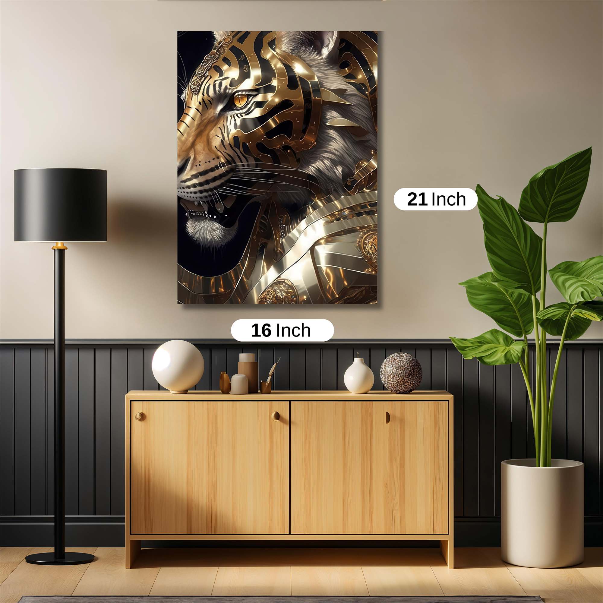 Tiger Royal Safe Wall Magnetic / M