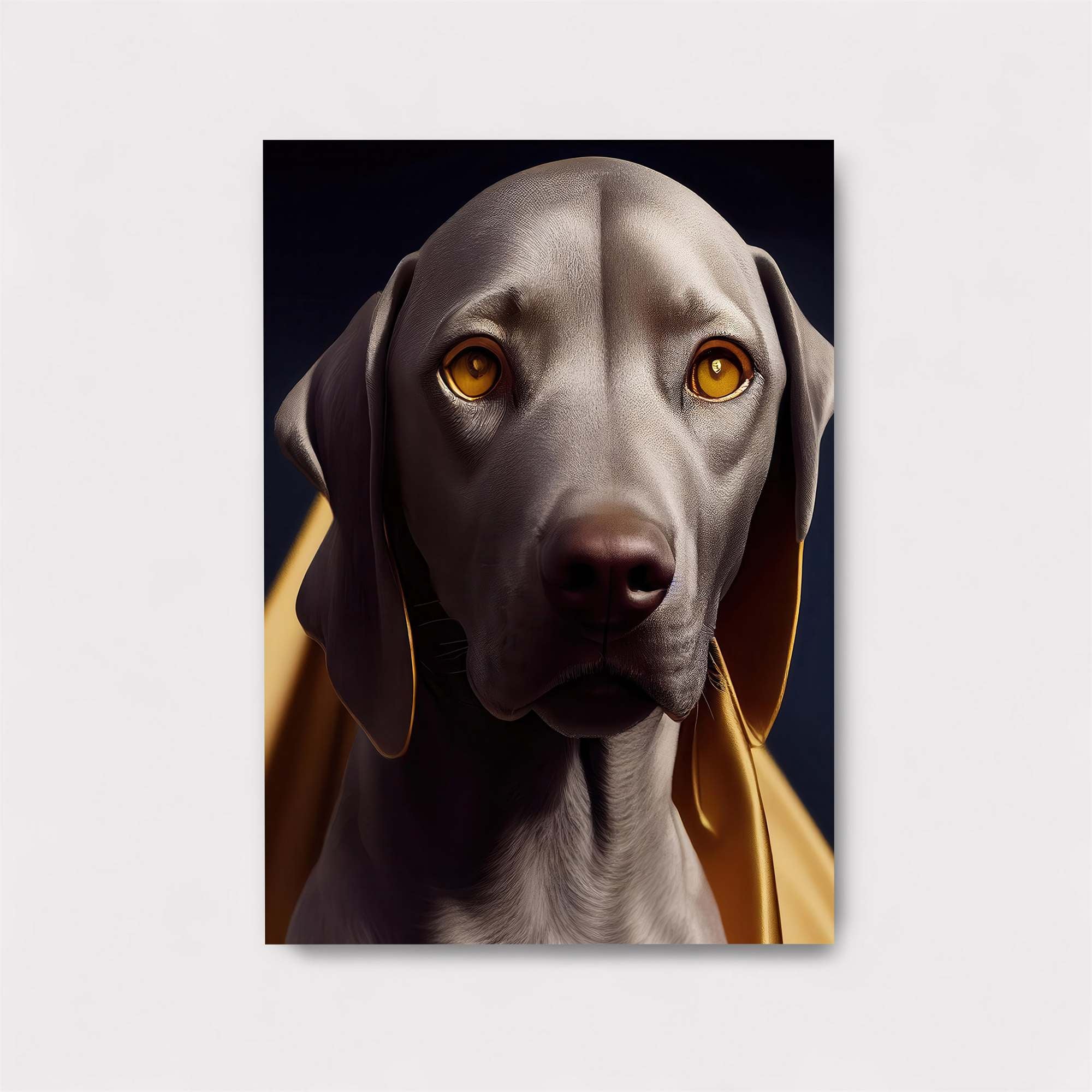 Weimaraner Wistful Safe Wall Magnetic / M