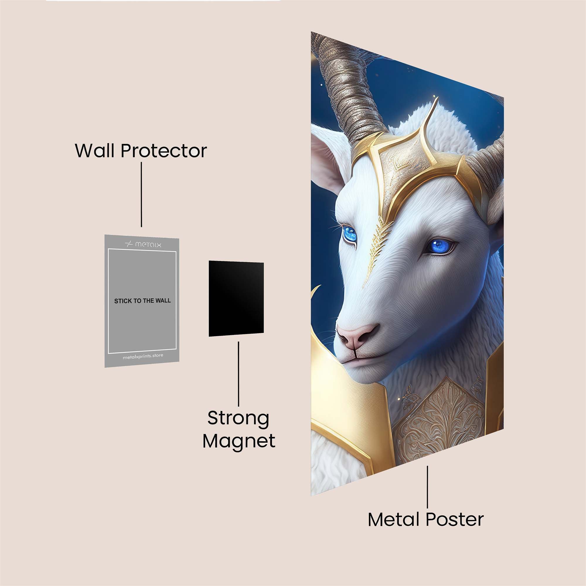 Regal Enchantment Safe Wall Magnetic / M