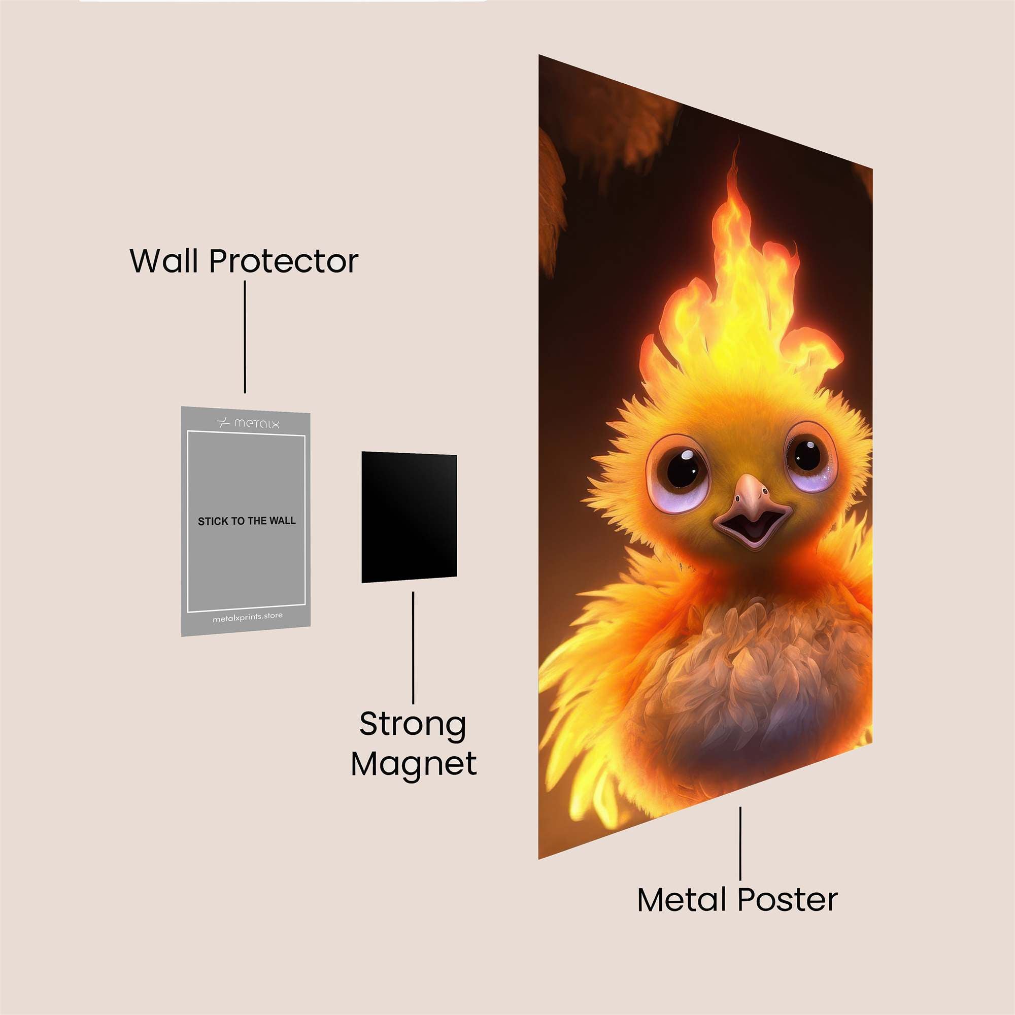 Phoenix Spark Safe Wall Magnetic / M