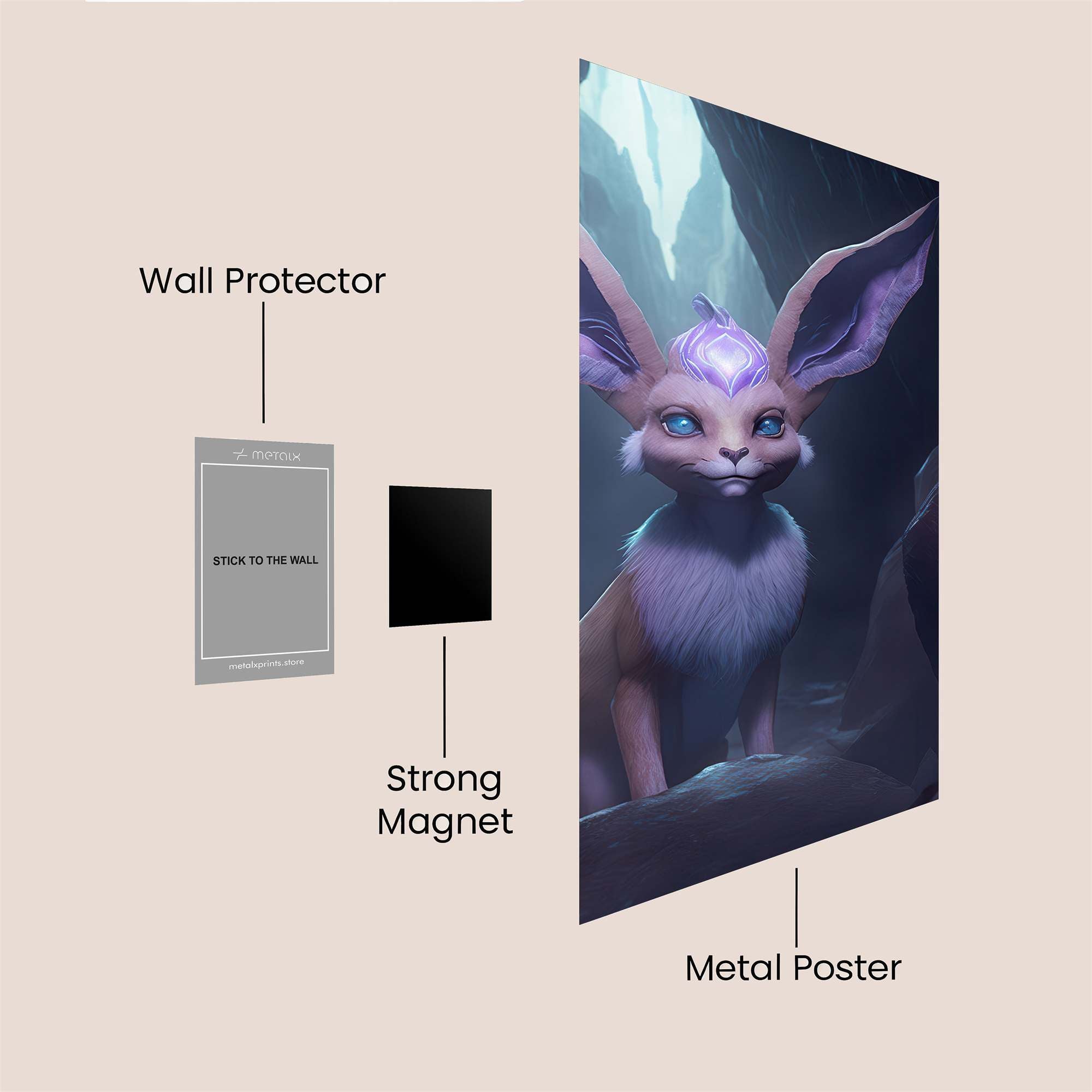 Eeveelution Enigma Safe Wall Magnetic / M