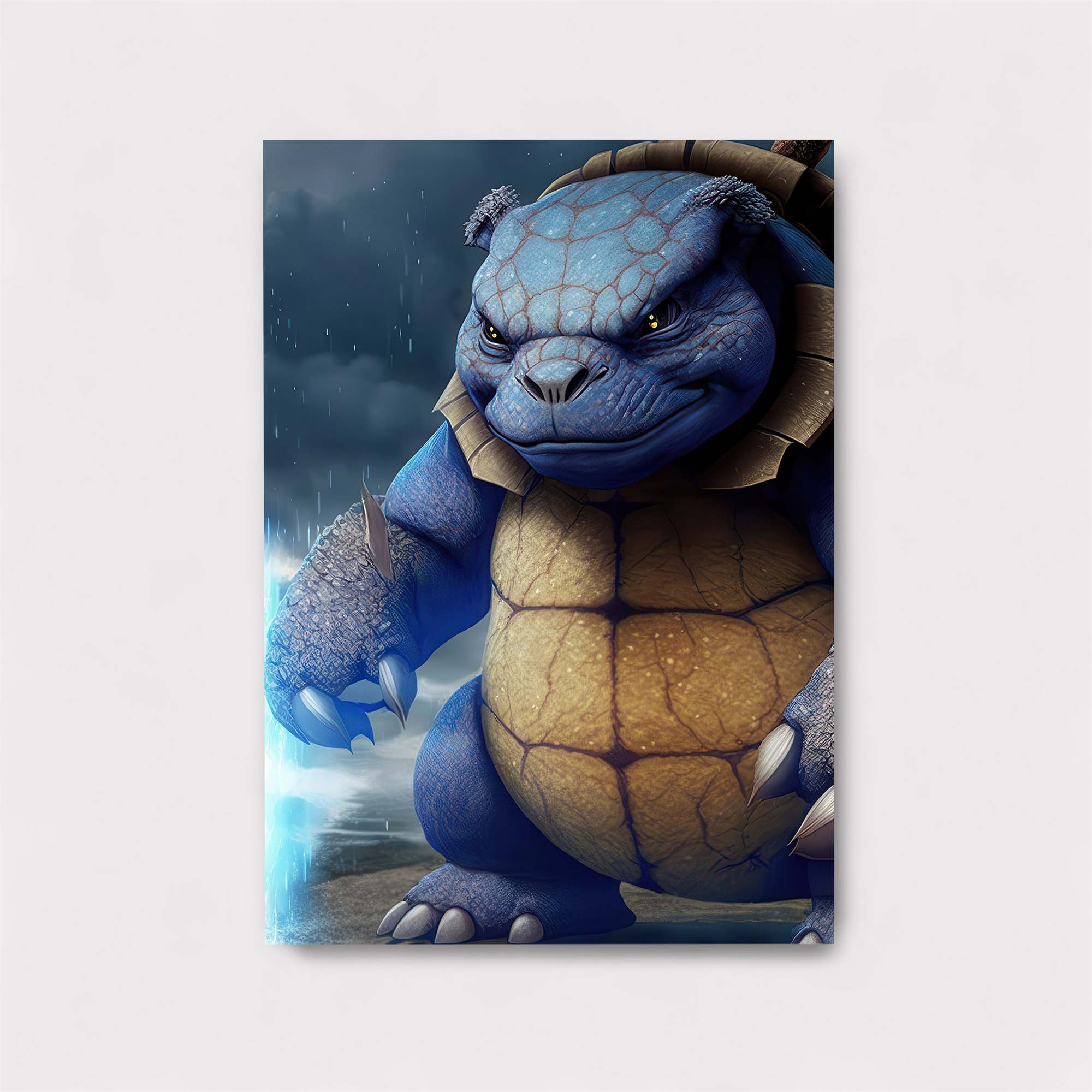 Blastoise Brooding Safe Wall Magnetic / M