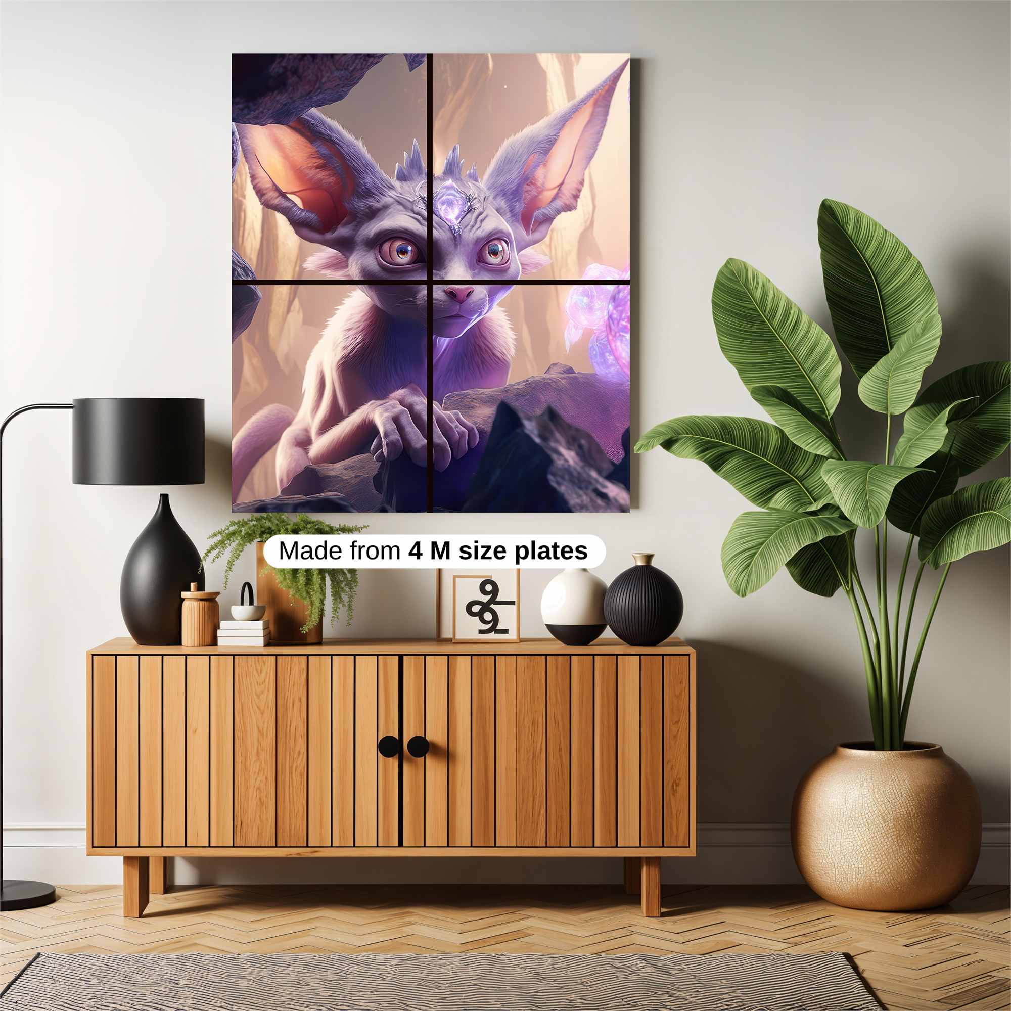 MysticWhisper Safe Wall Magnetic / M