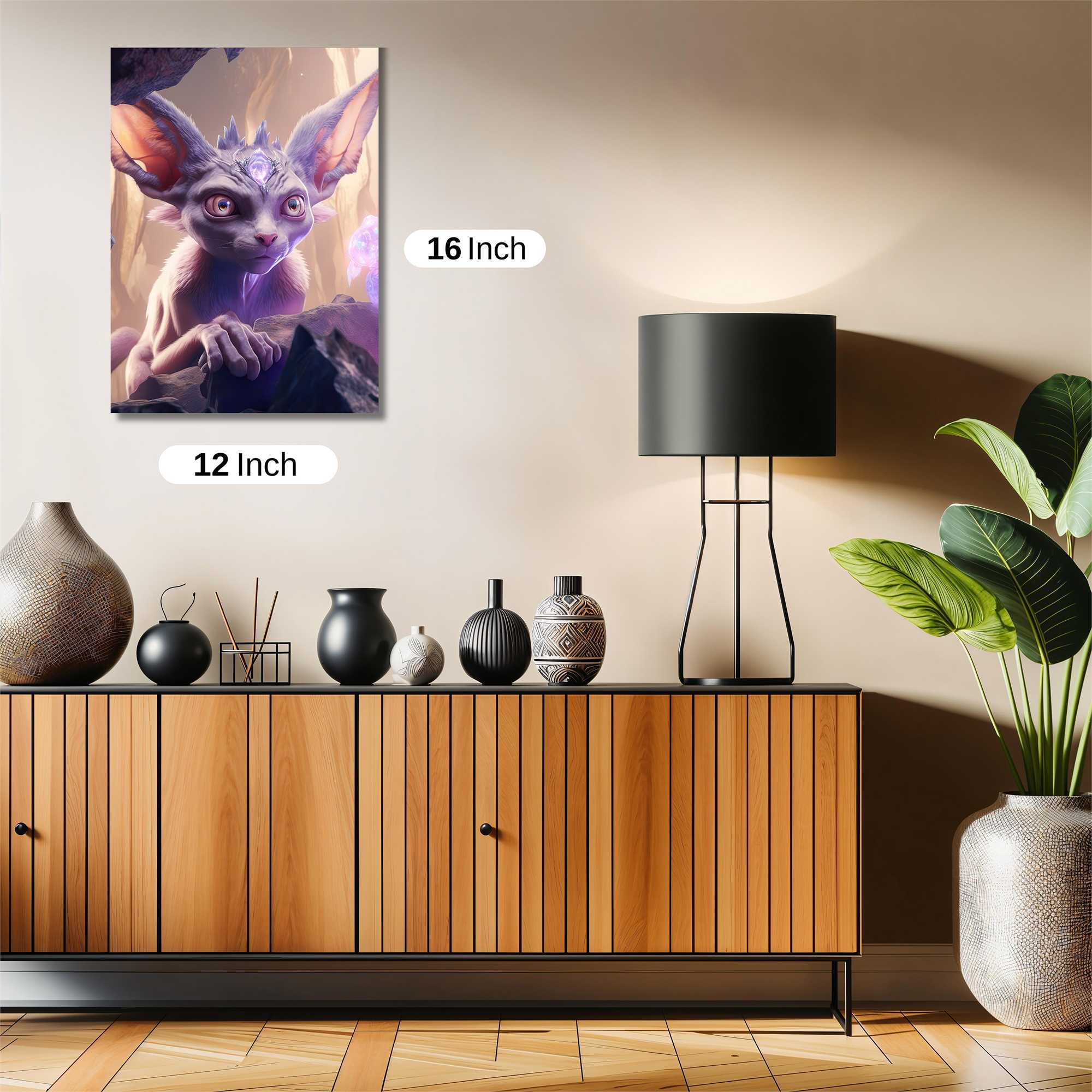 MysticWhisper Safe Wall Magnetic / M