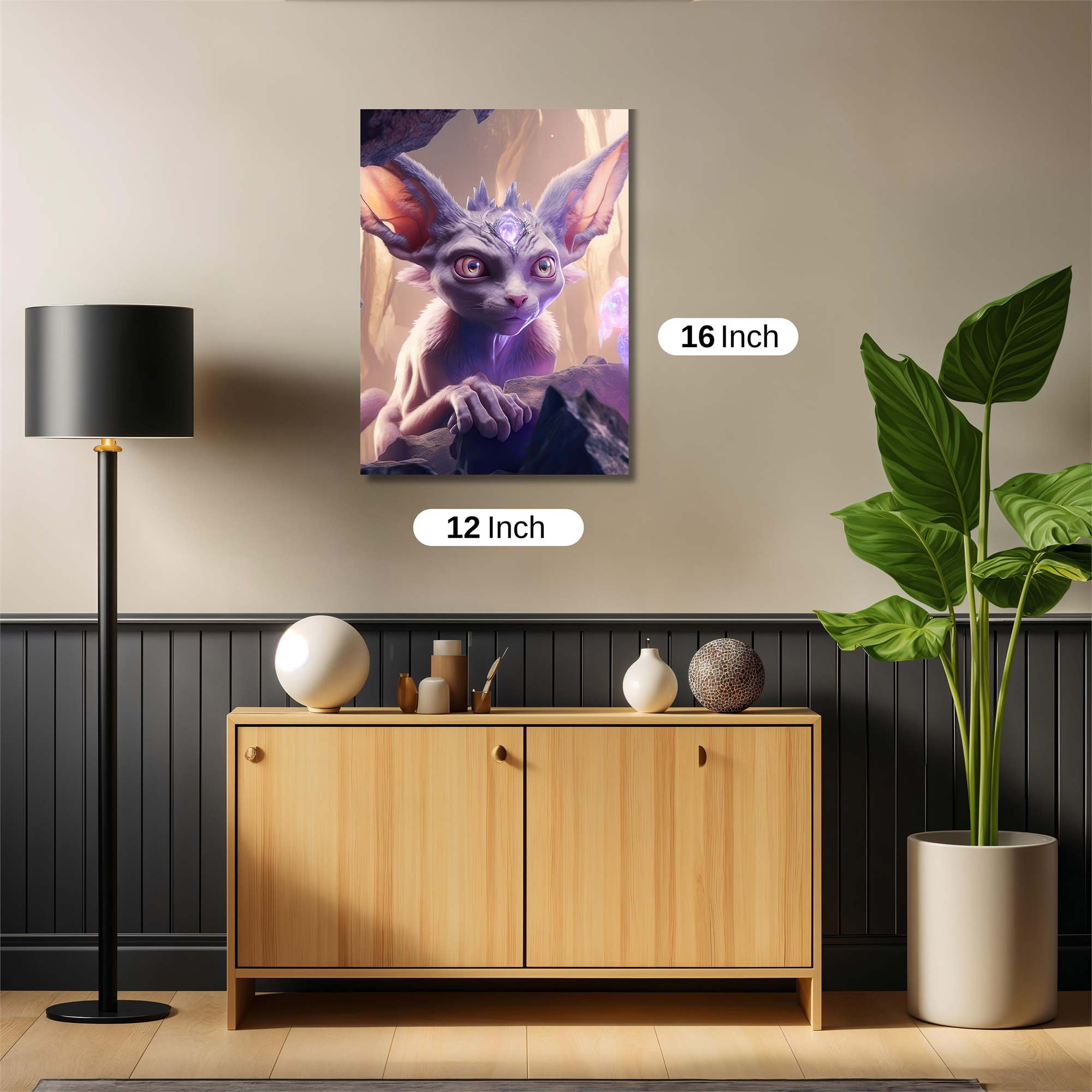 MysticWhisper Safe Wall Magnetic / M