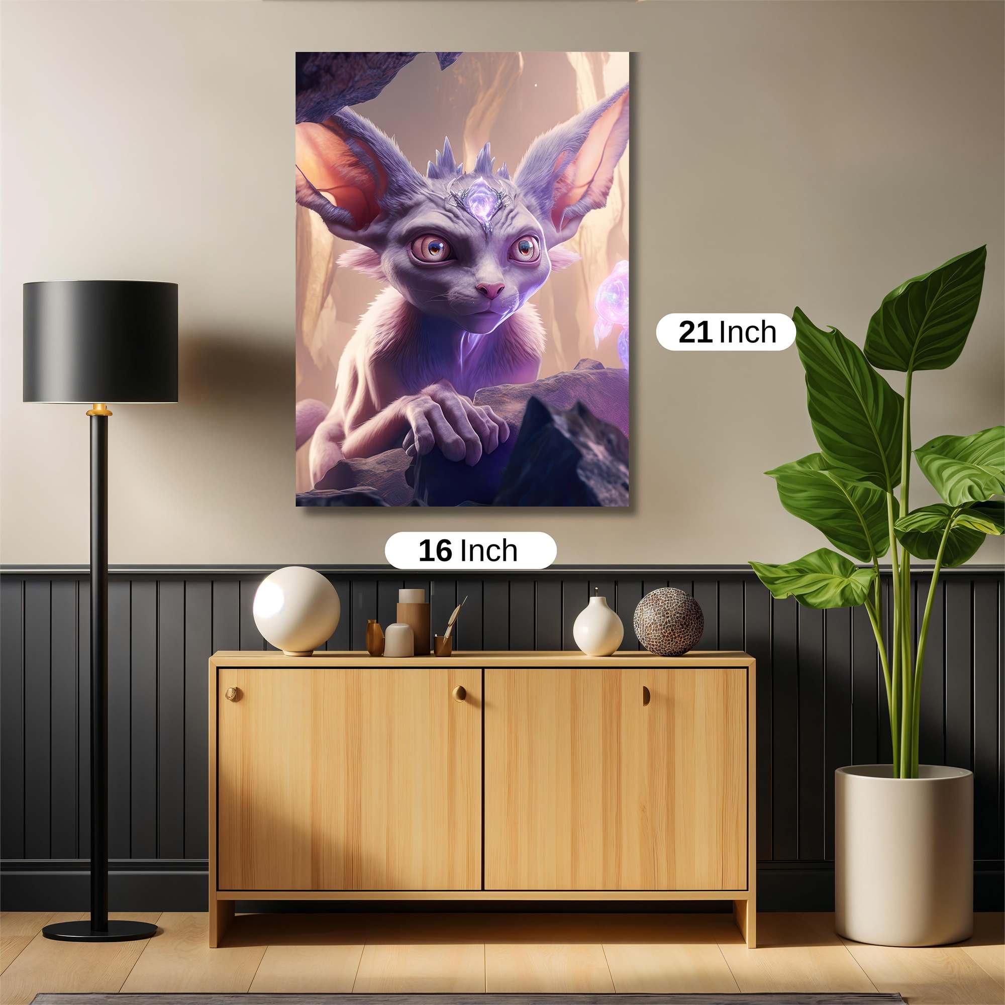 MysticWhisper Safe Wall Magnetic / M