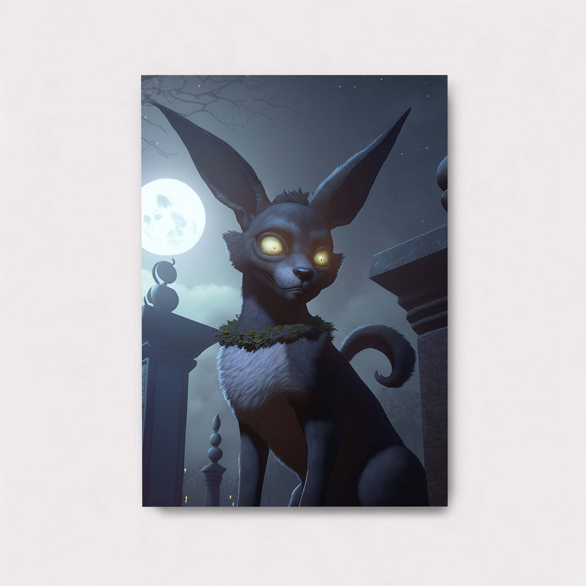 Moonlit Menace Safe Wall Magnetic / M