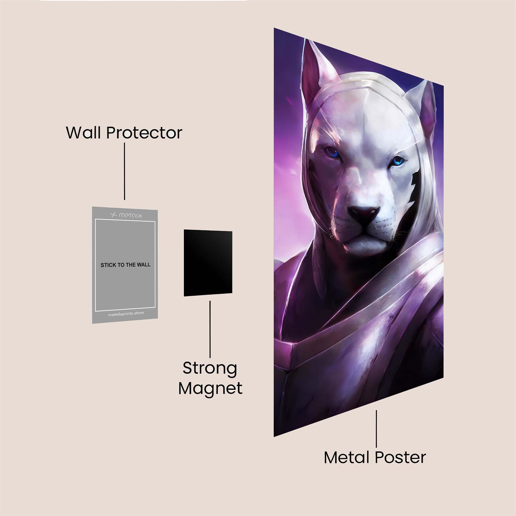 Knightly Serenity Safe Wall Magnetic / M