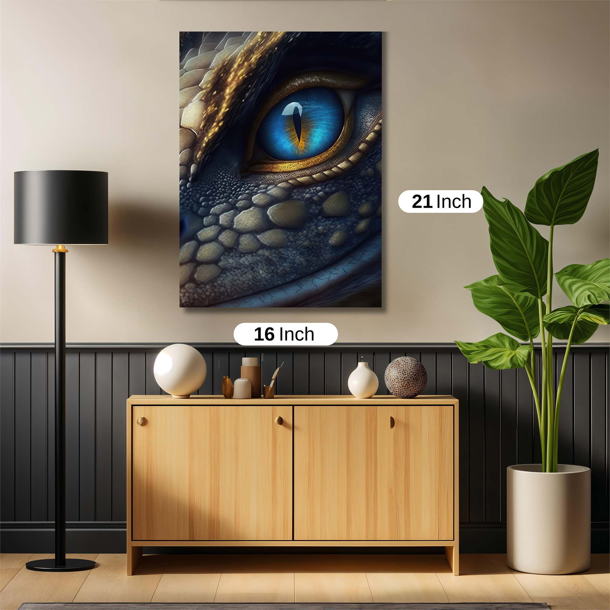 Dragon Enigmatic Safe Wall Magnetic / M
