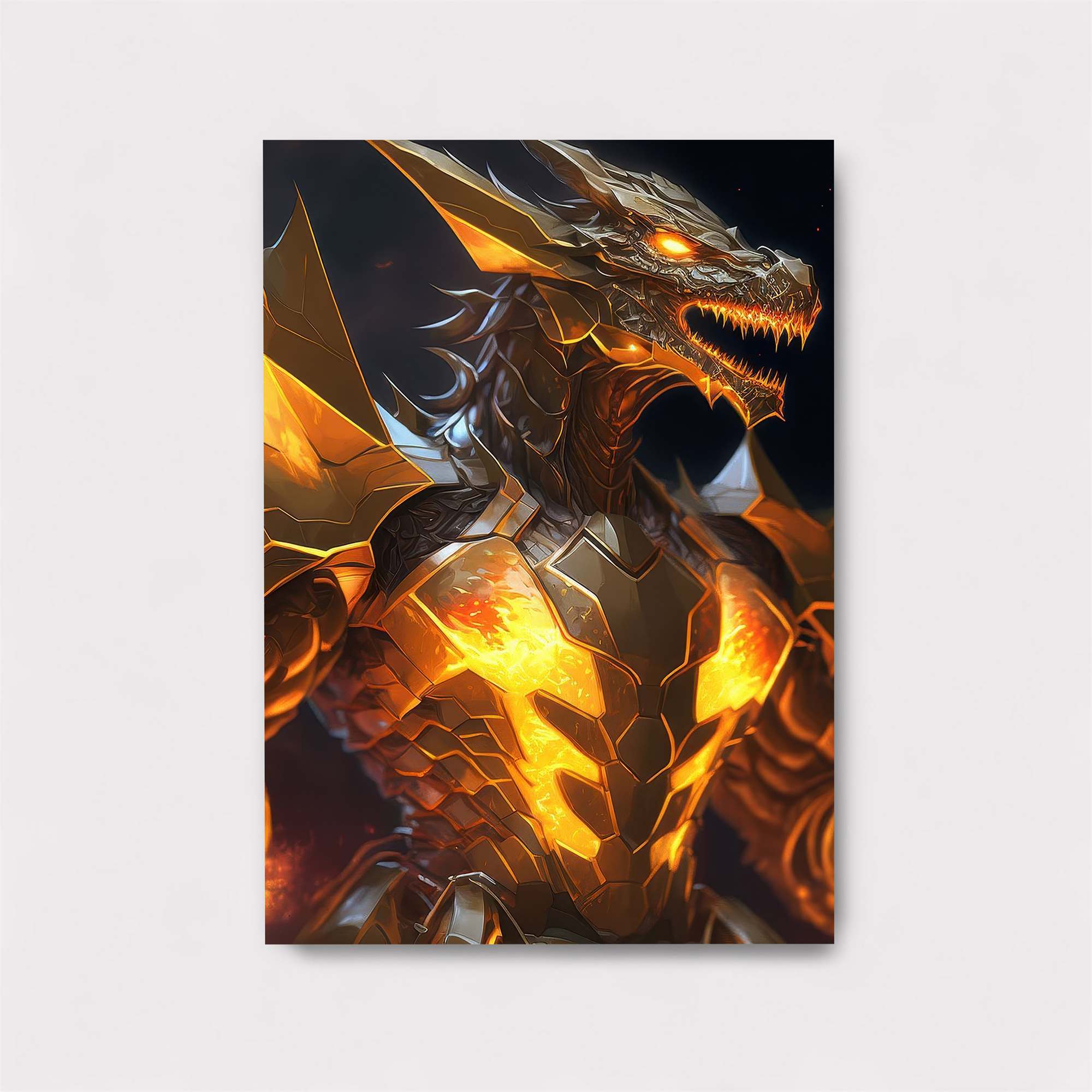 Dragon Blaze Safe Wall Magnetic / M