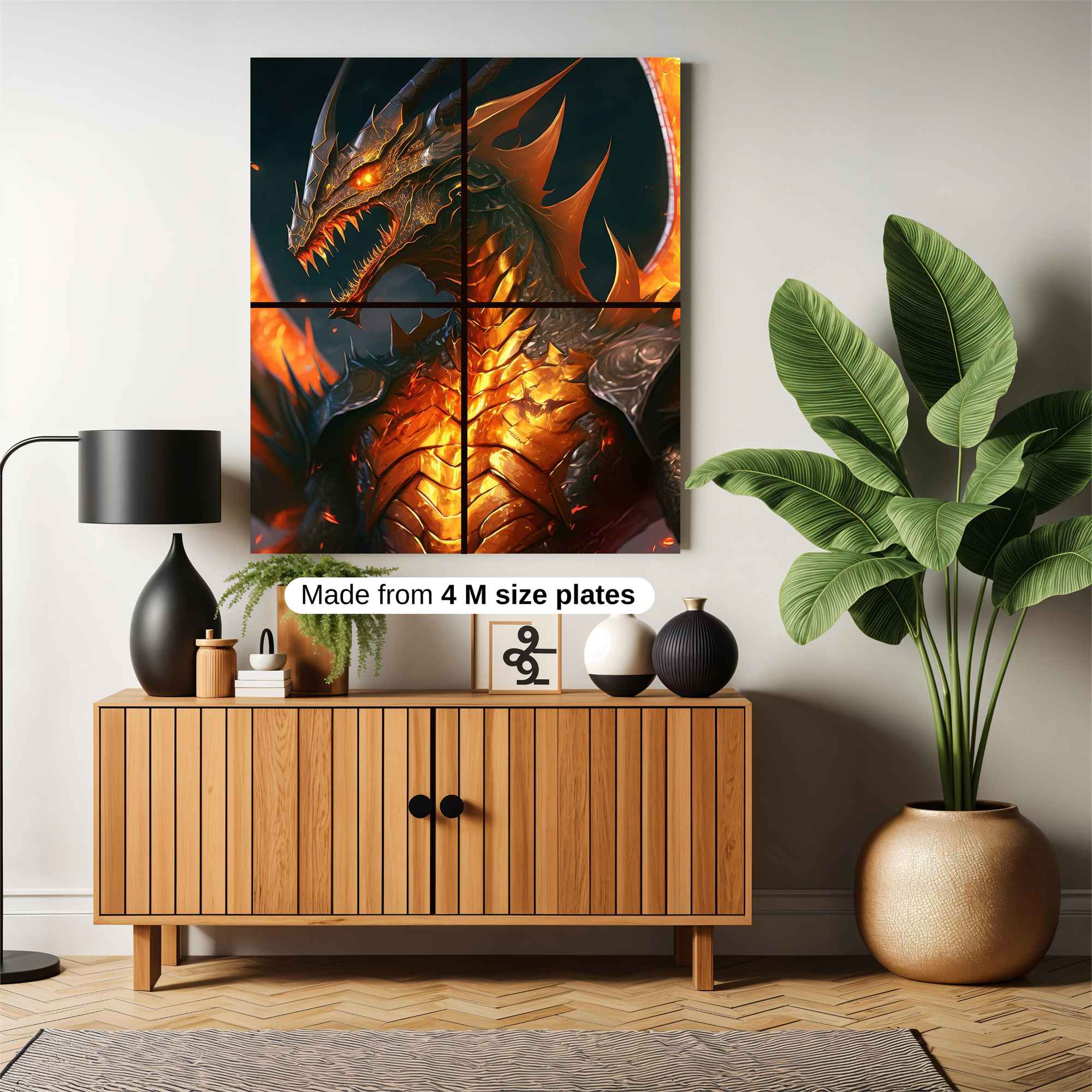 Inferno Wrath Safe Wall Magnetic / M