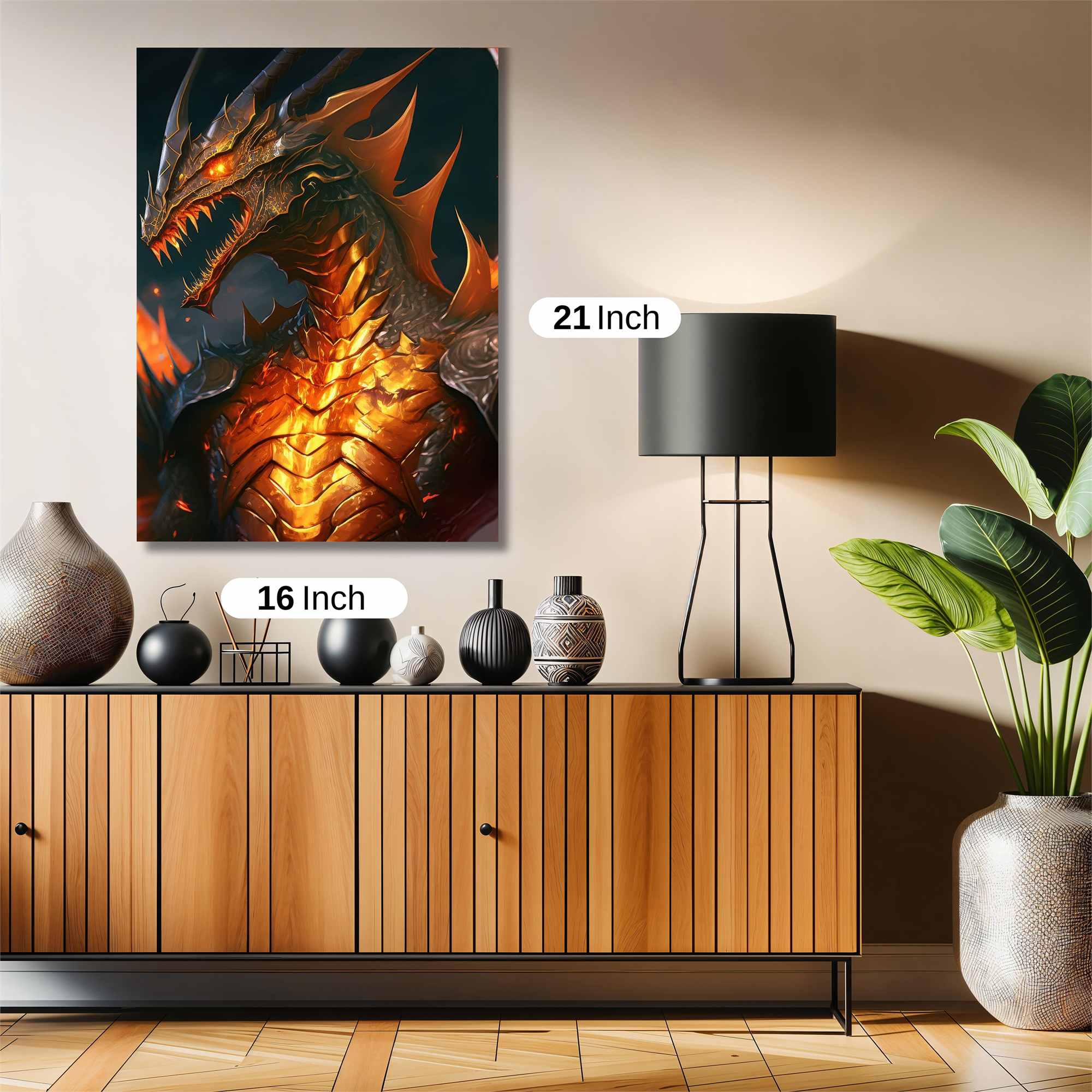 Inferno Wrath Safe Wall Magnetic / M