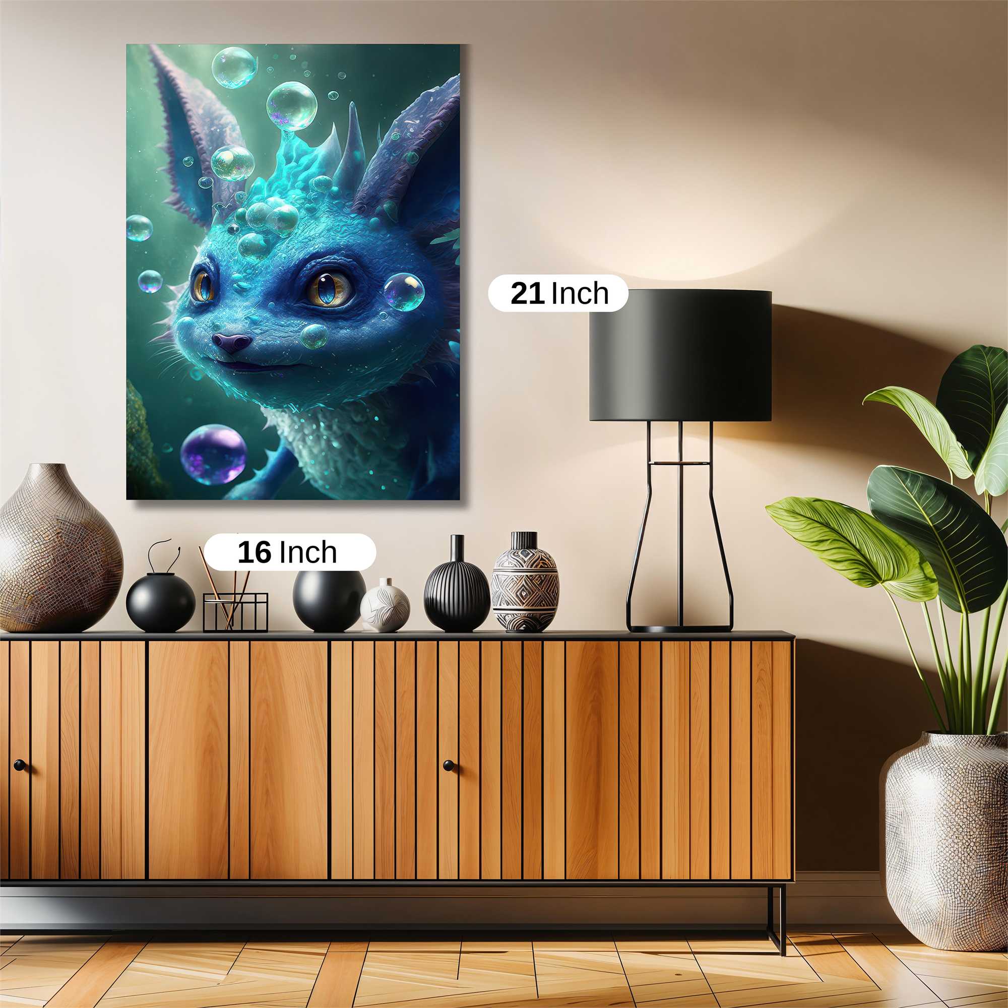 Vaporeon Whimsy Safe Wall Magnetic / M