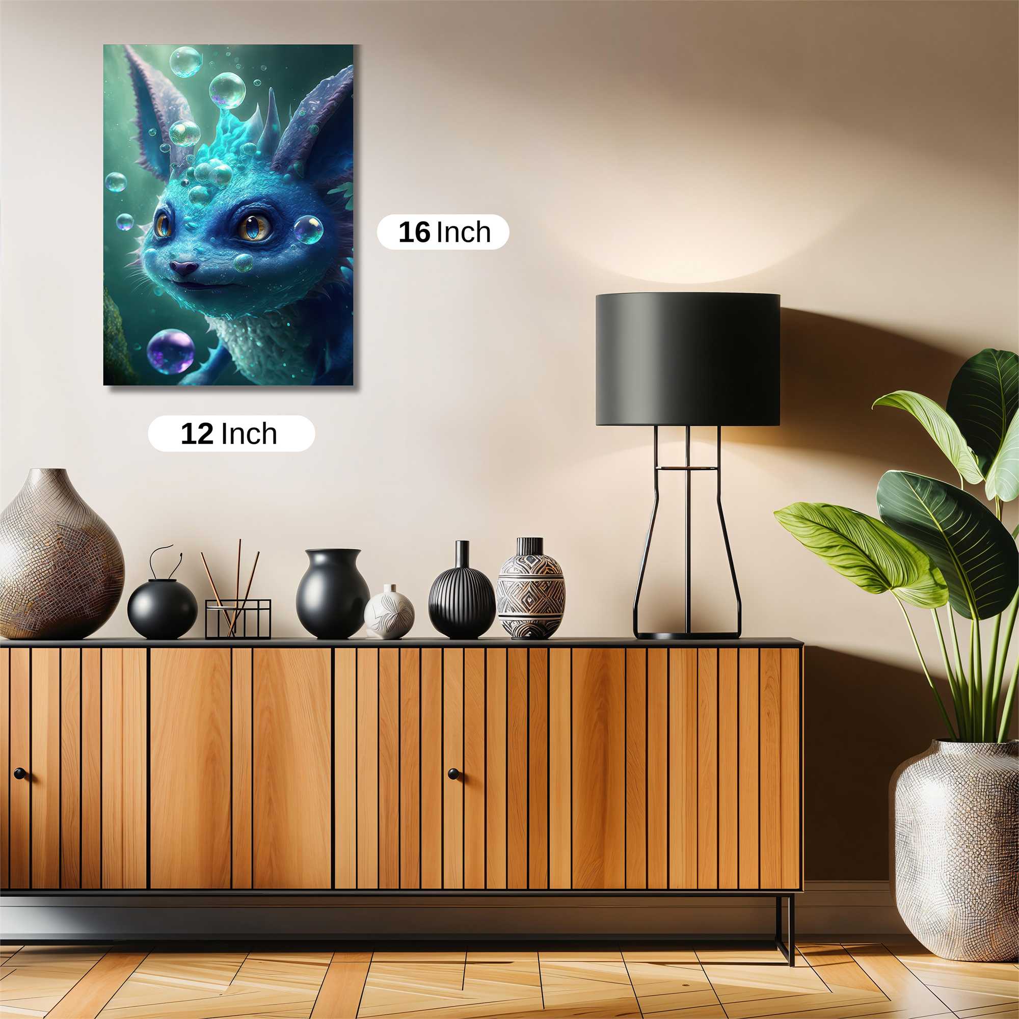 Vaporeon Whimsy Safe Wall Magnetic / M