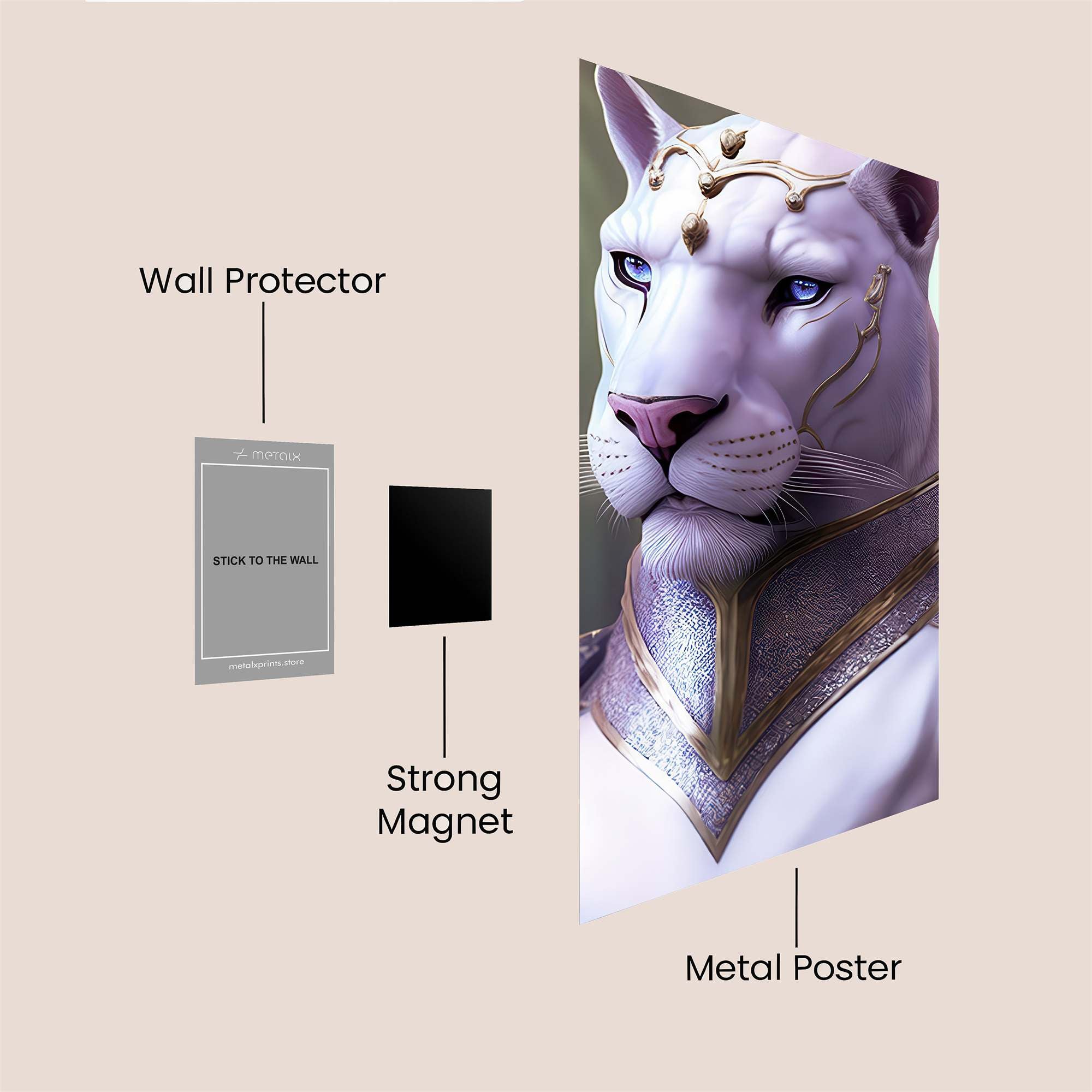 Regal Panther Safe Wall Magnetic / M