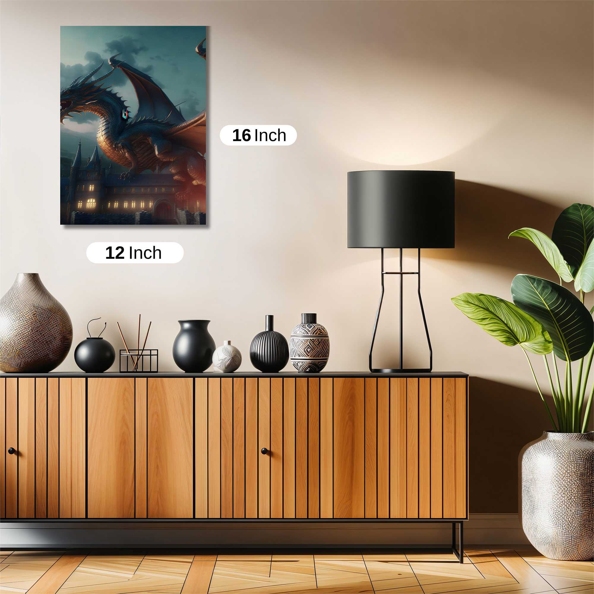 Dragon Majestic Safe Wall Magnetic / M