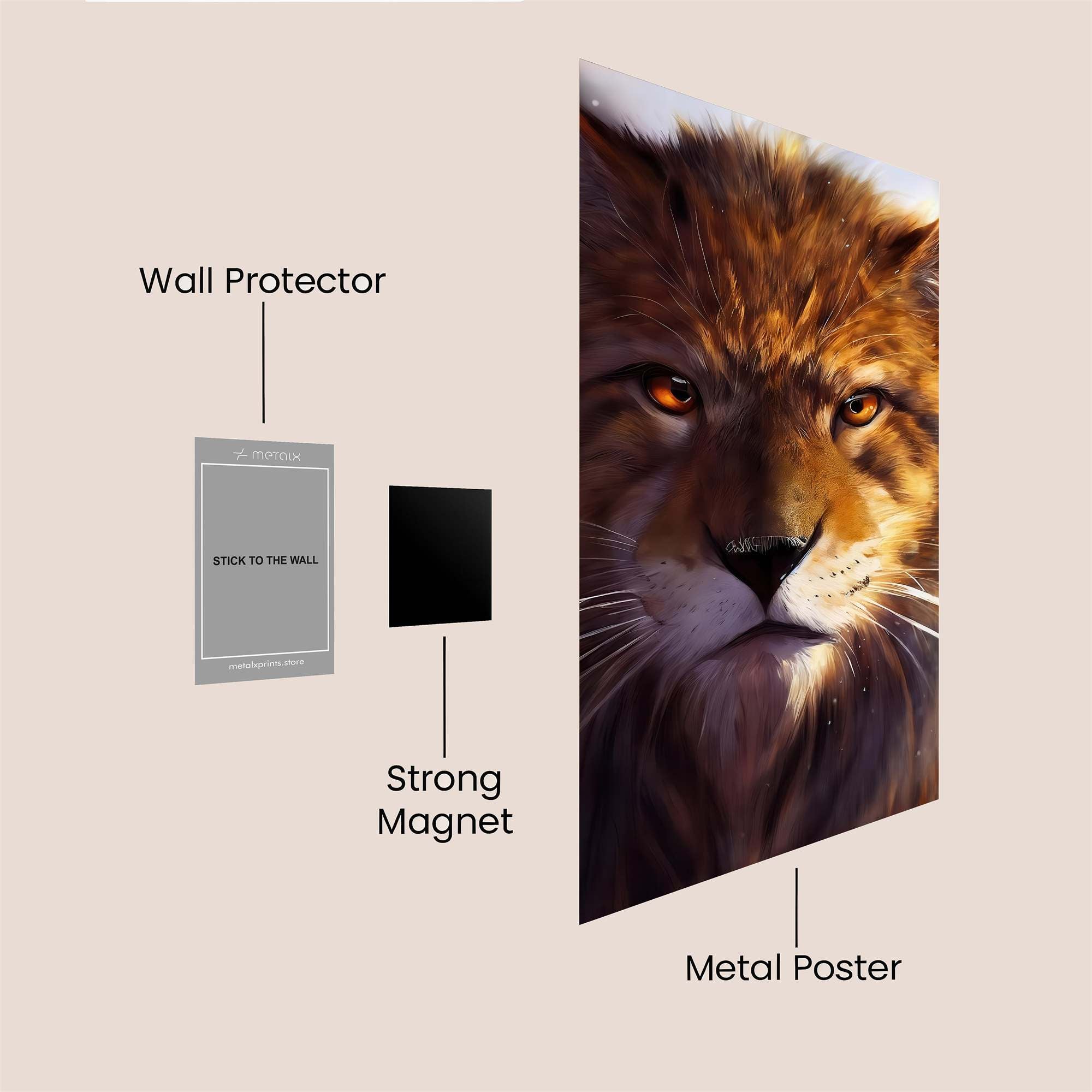 Aslan Regal Safe Wall Magnetic / M