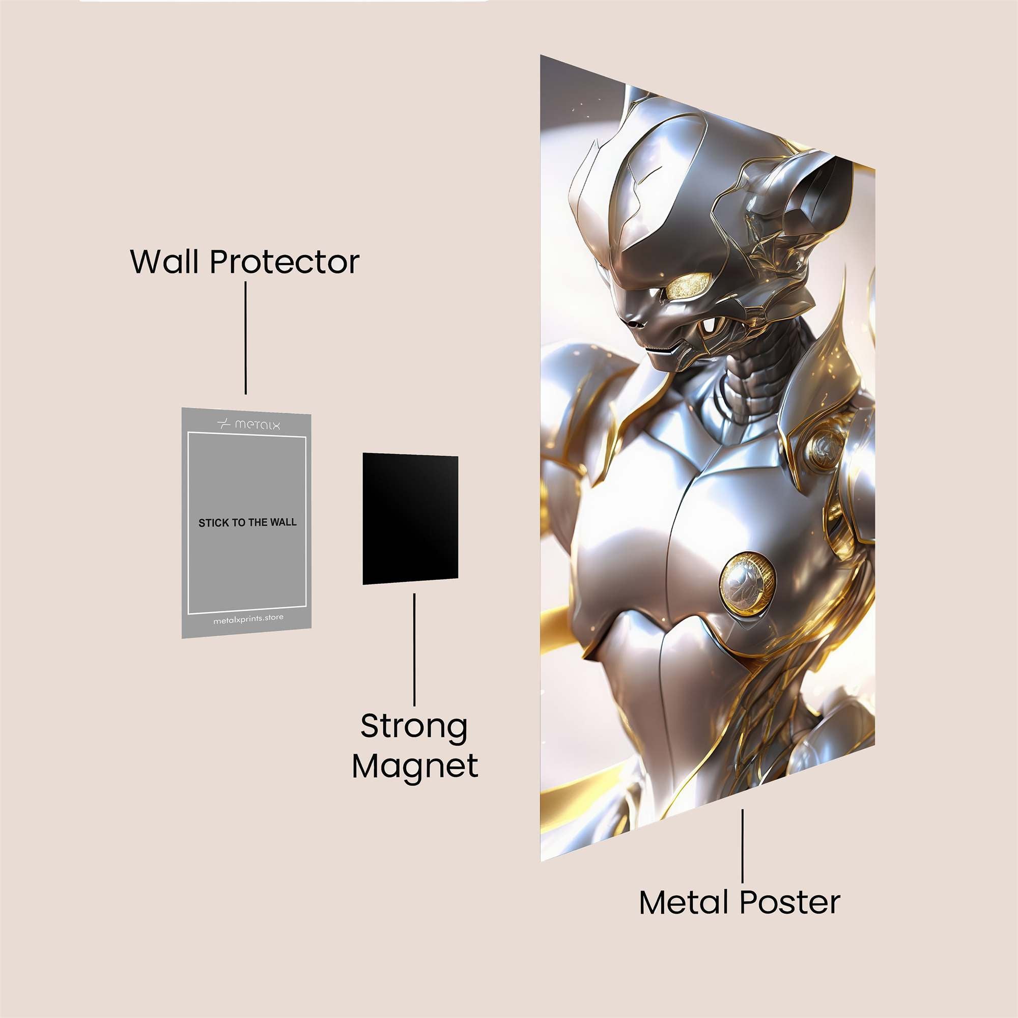 Cell Radiant Safe Wall Magnetic / M