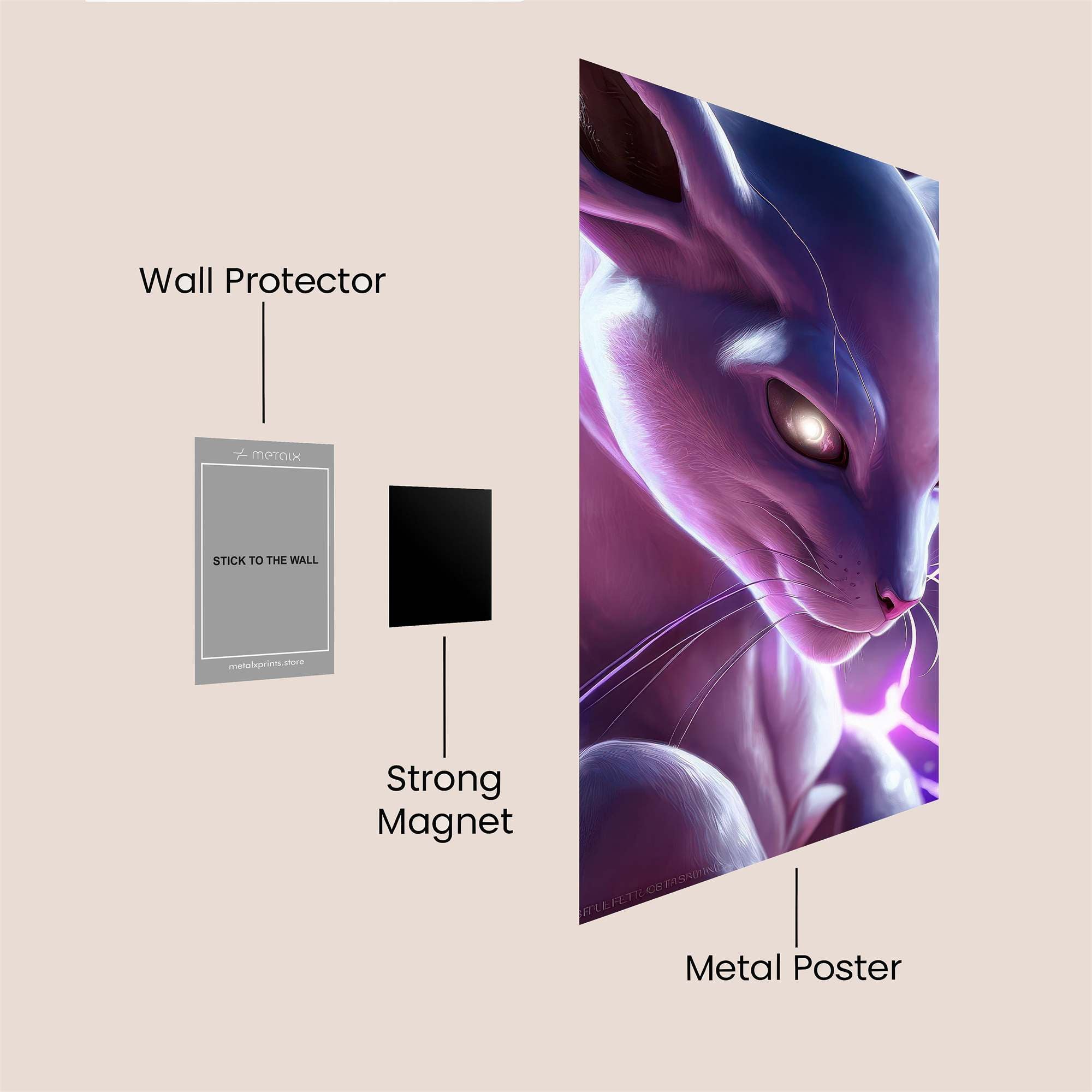 Beerus Enigmatic Safe Wall Magnetic / M