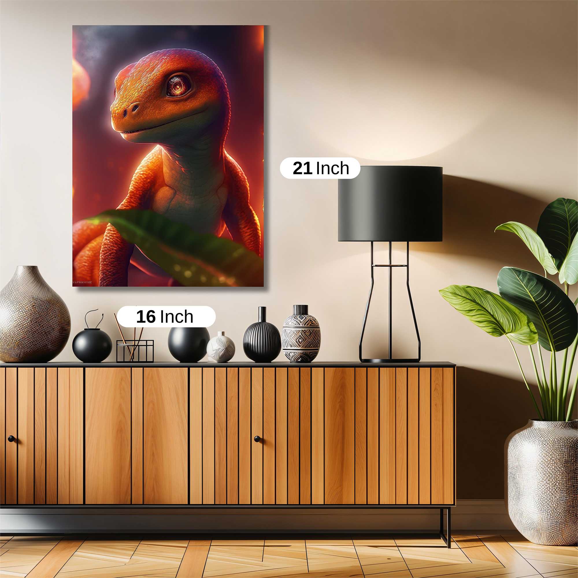 Charmander Blaze Safe Wall Magnetic / M