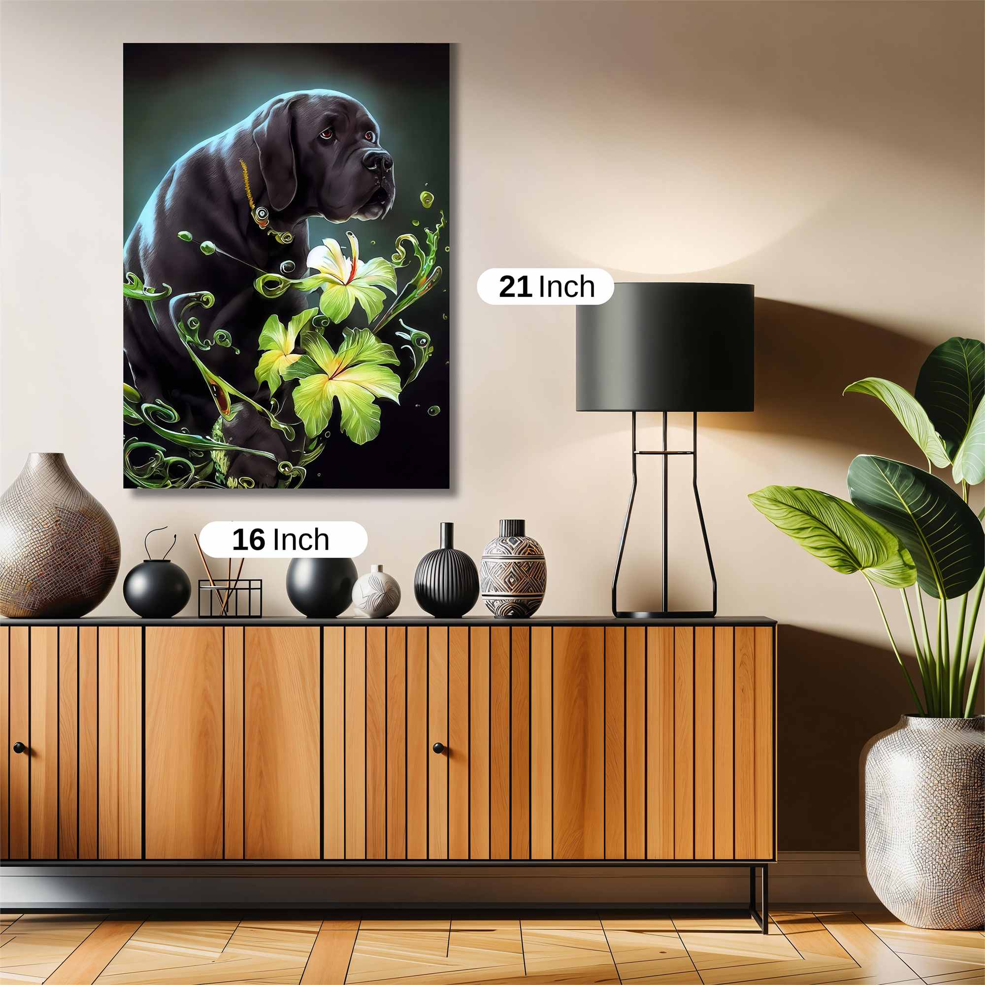 Dog Blossom Safe Wall Magnetic / M