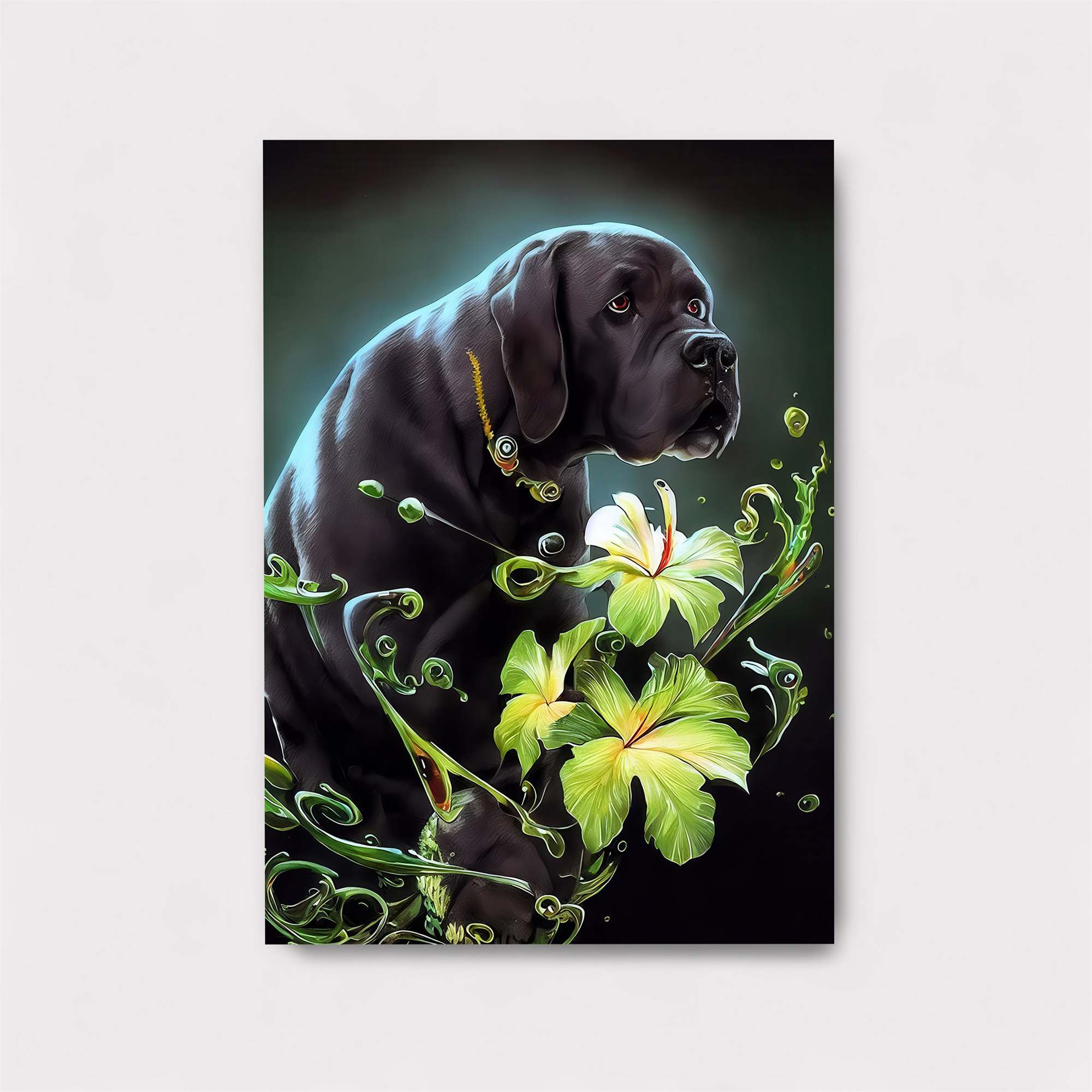 Dog Blossom Safe Wall Magnetic / M