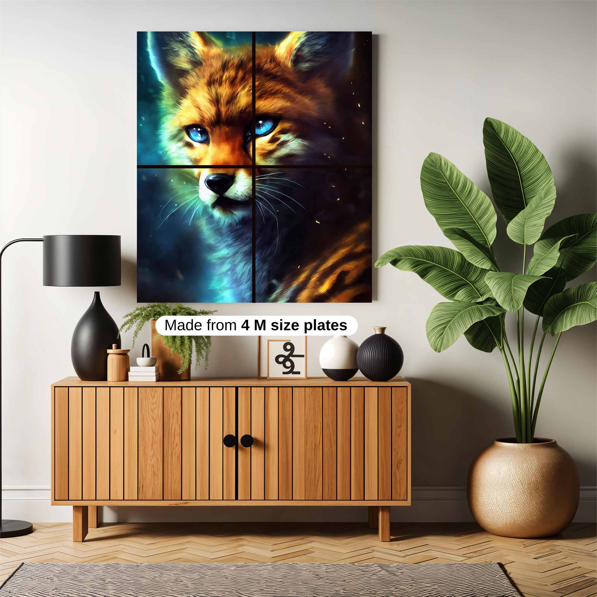 Mystic Fox Safe Wall Magnetic / M