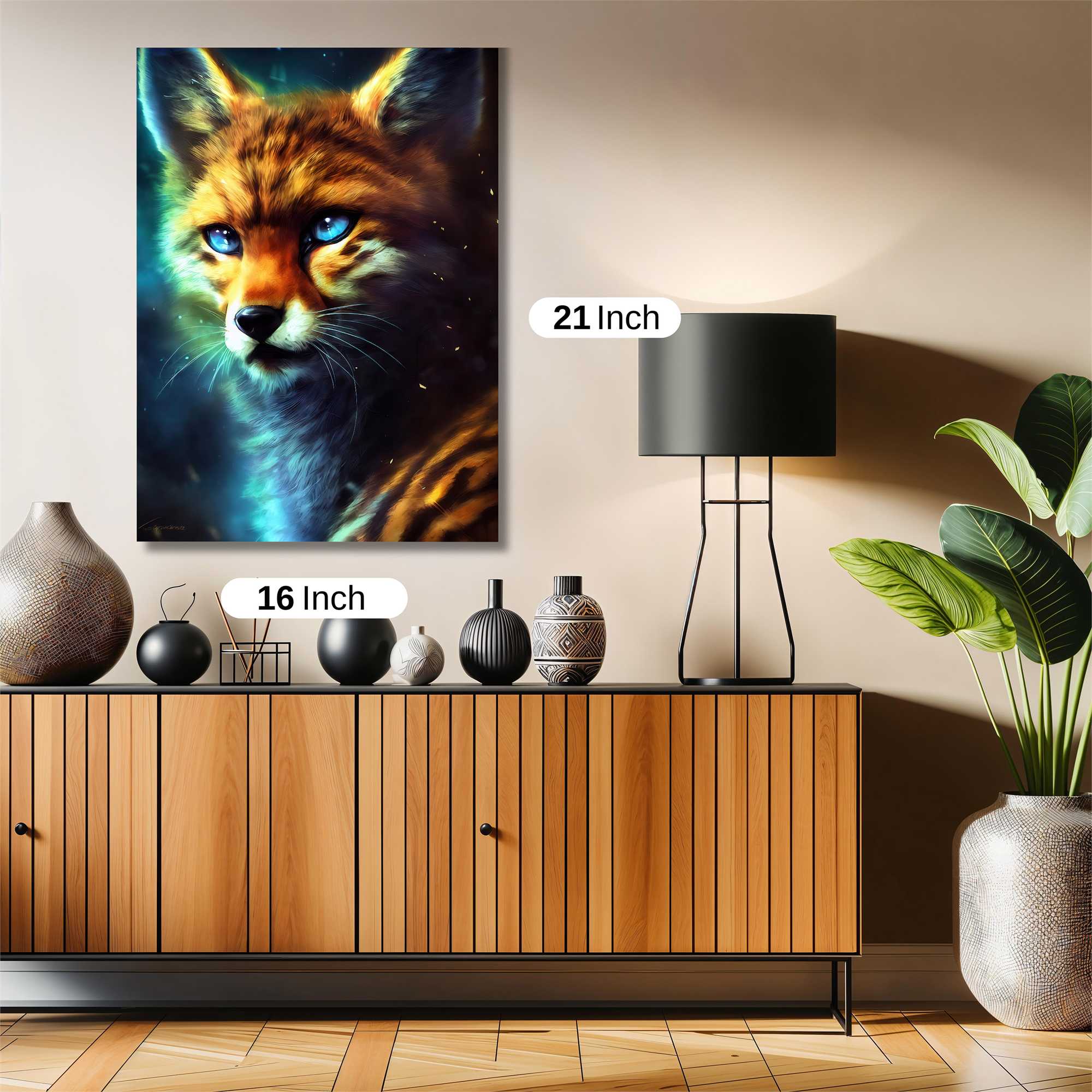 Mystic Fox Safe Wall Magnetic / M