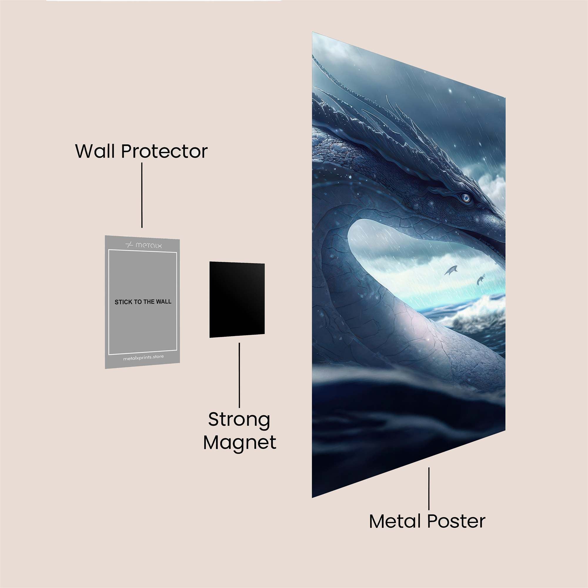 Leviathan Tempest Safe Wall Magnetic / M