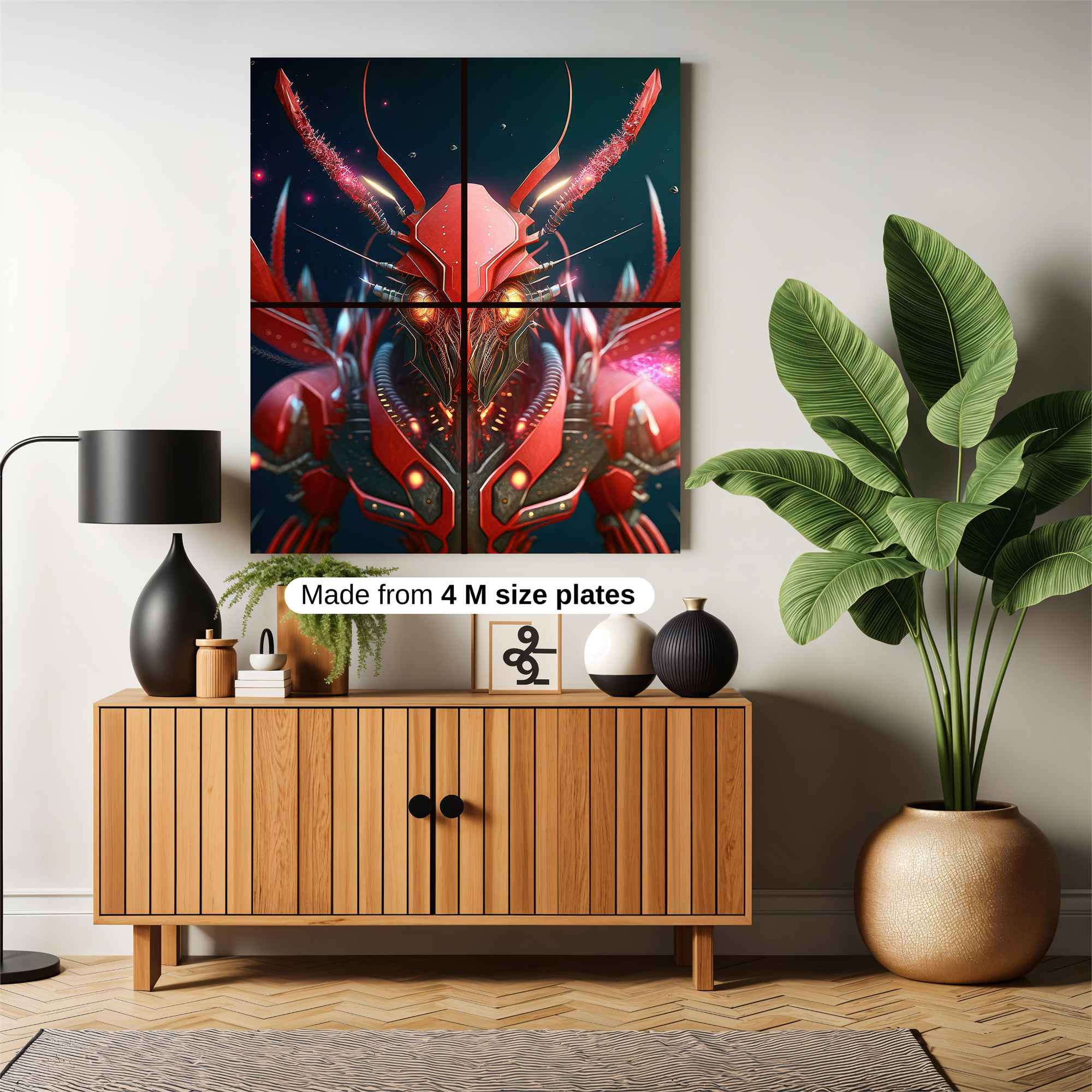 Ant Warrior Safe Wall Magnetic / M