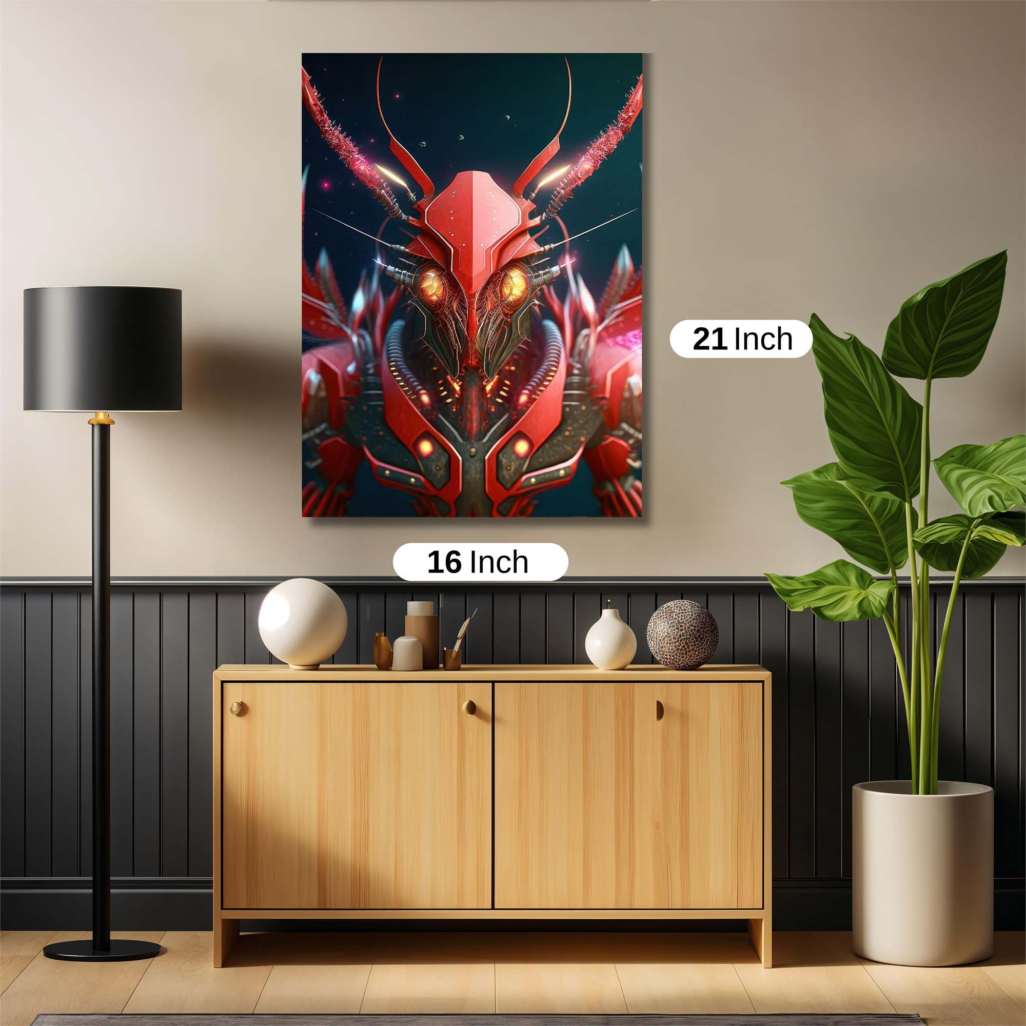 Ant Warrior Safe Wall Magnetic / M