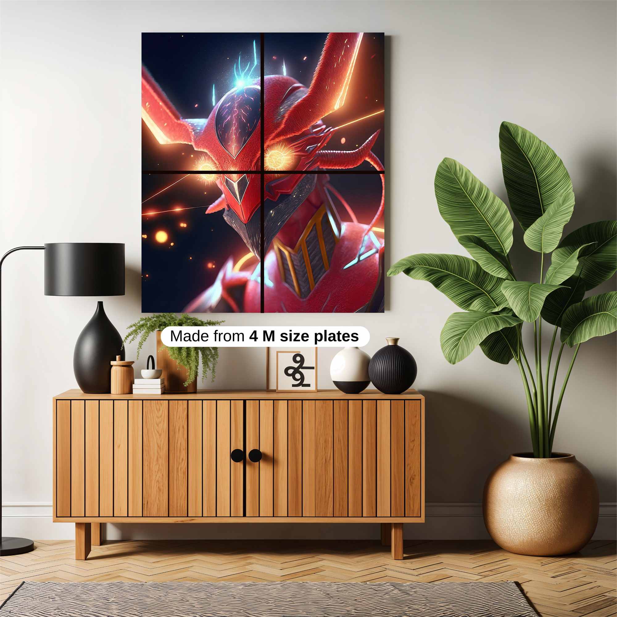 Mewtwo Menace Safe Wall Magnetic / M