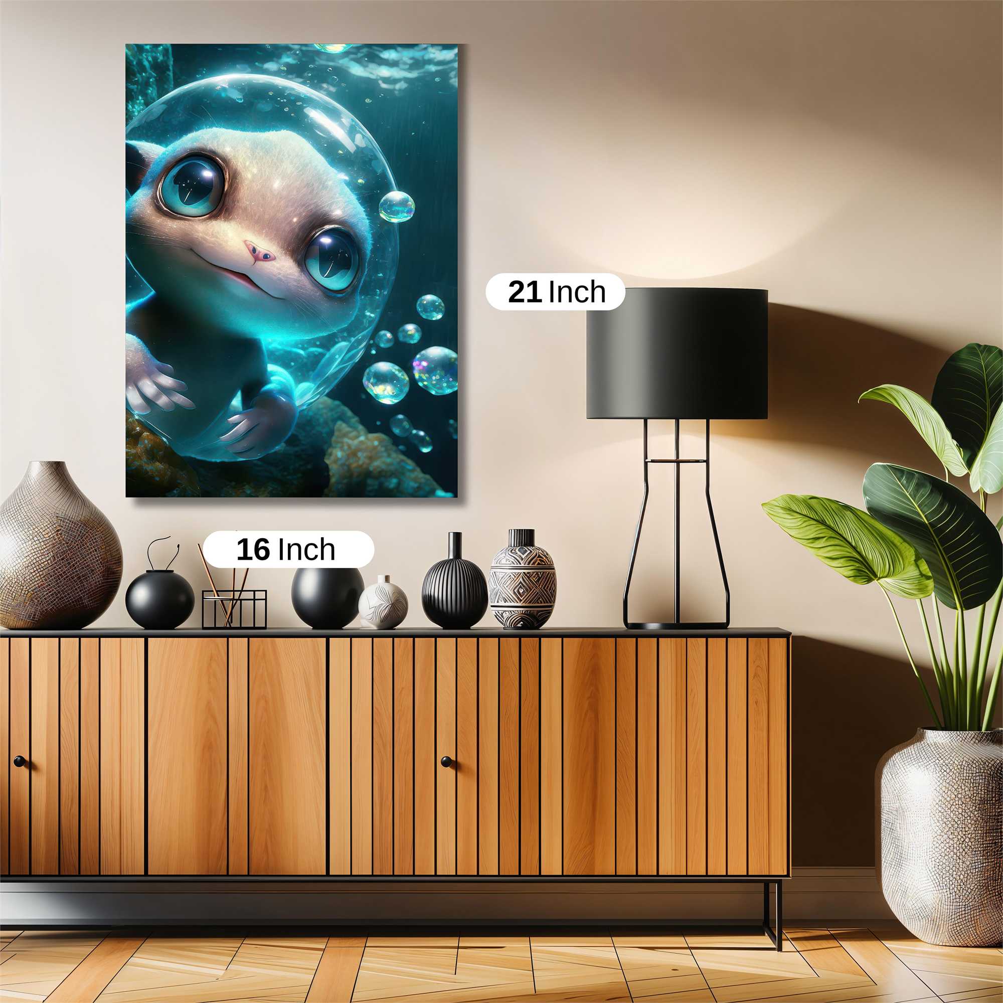 Bubbly Wonder Safe Wall Magnetic / M