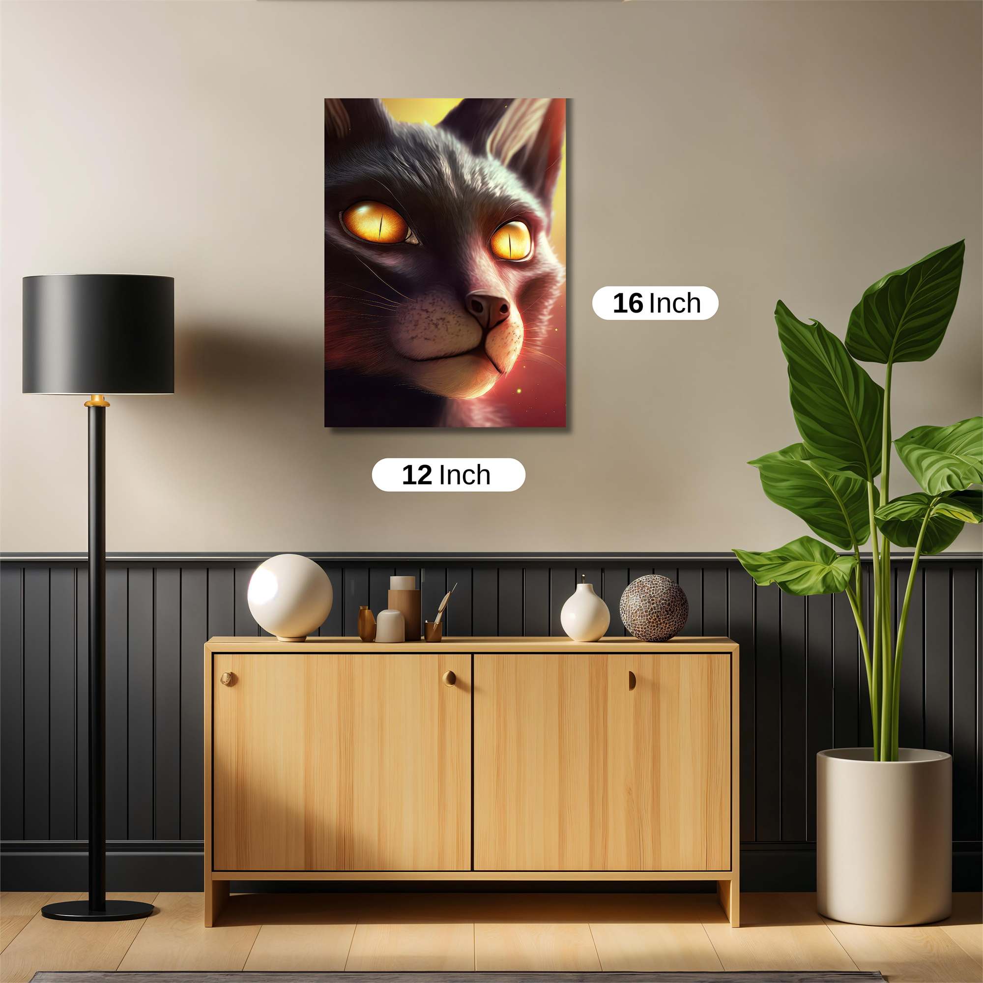 Glowing Serenity Safe Wall Magnetic / M