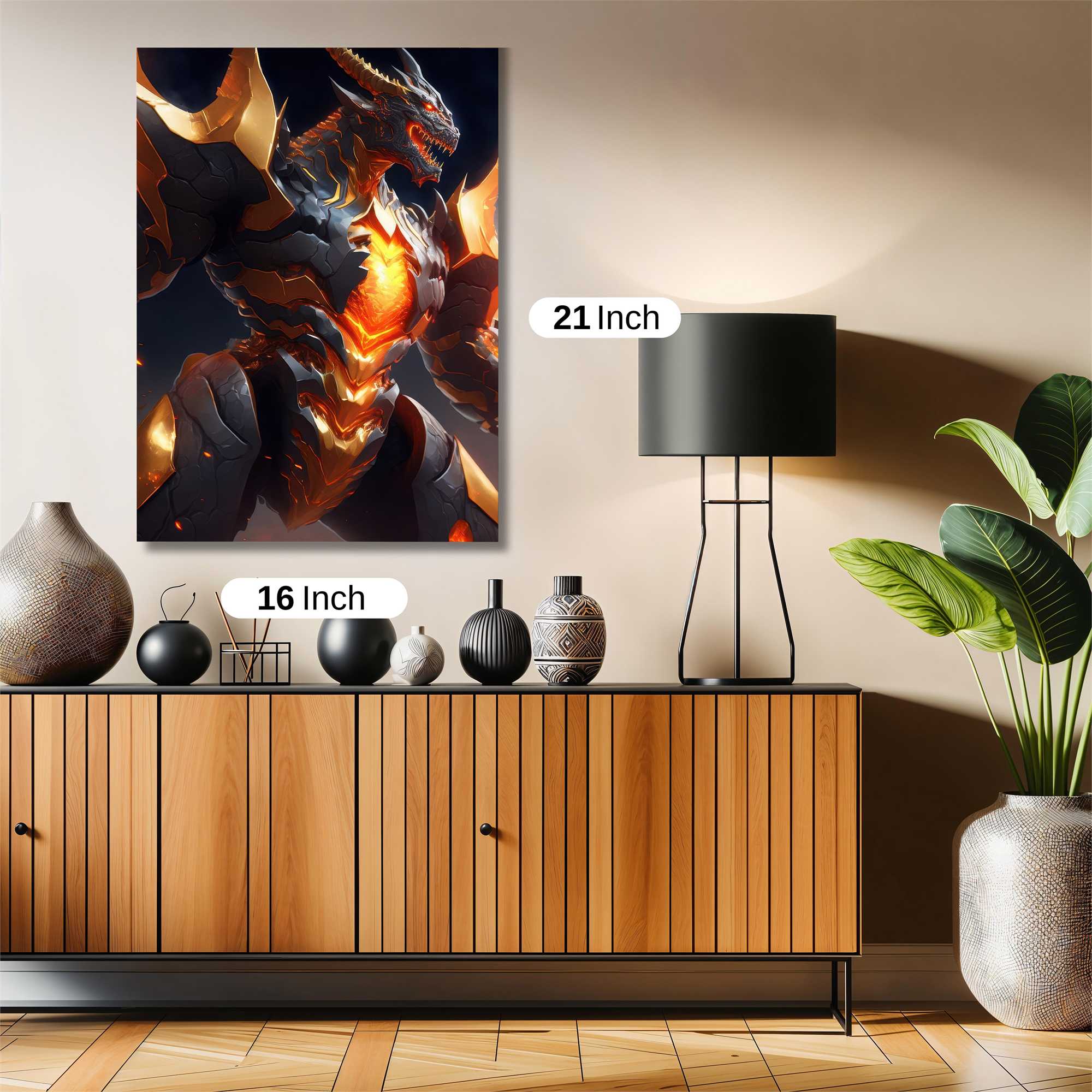 Dragon Fury Safe Wall Magnetic / M