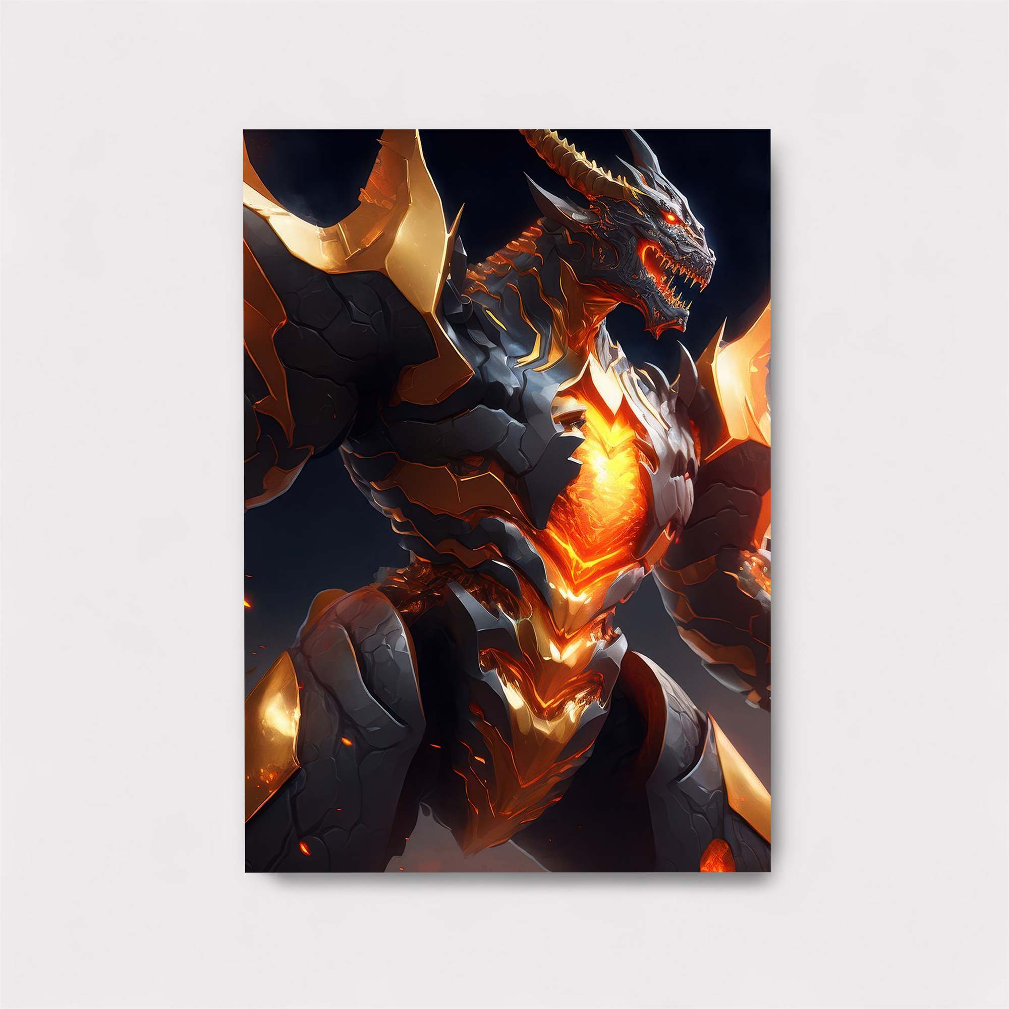 Dragon Fury Safe Wall Magnetic / M