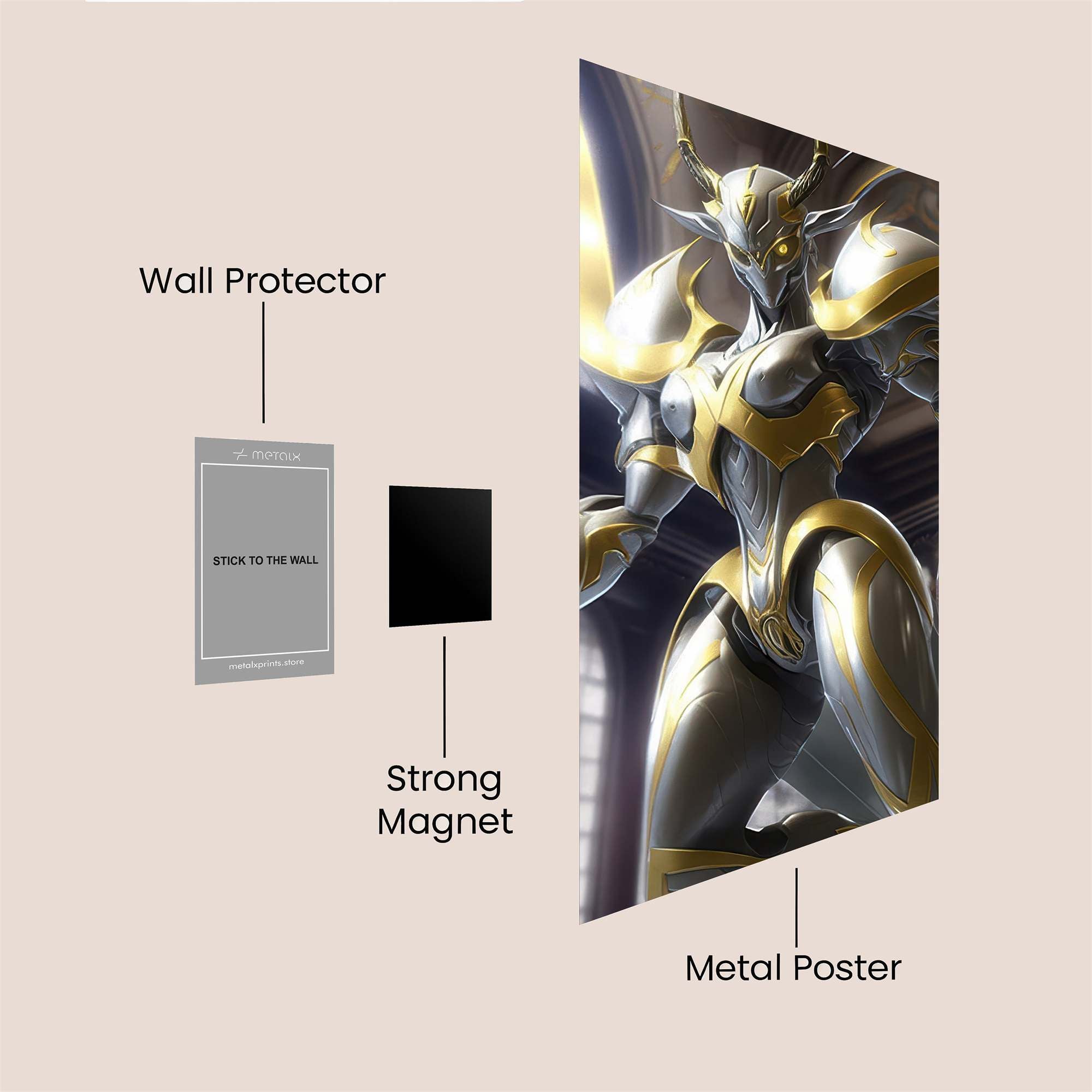 Celestial Majesty Safe Wall Magnetic / M