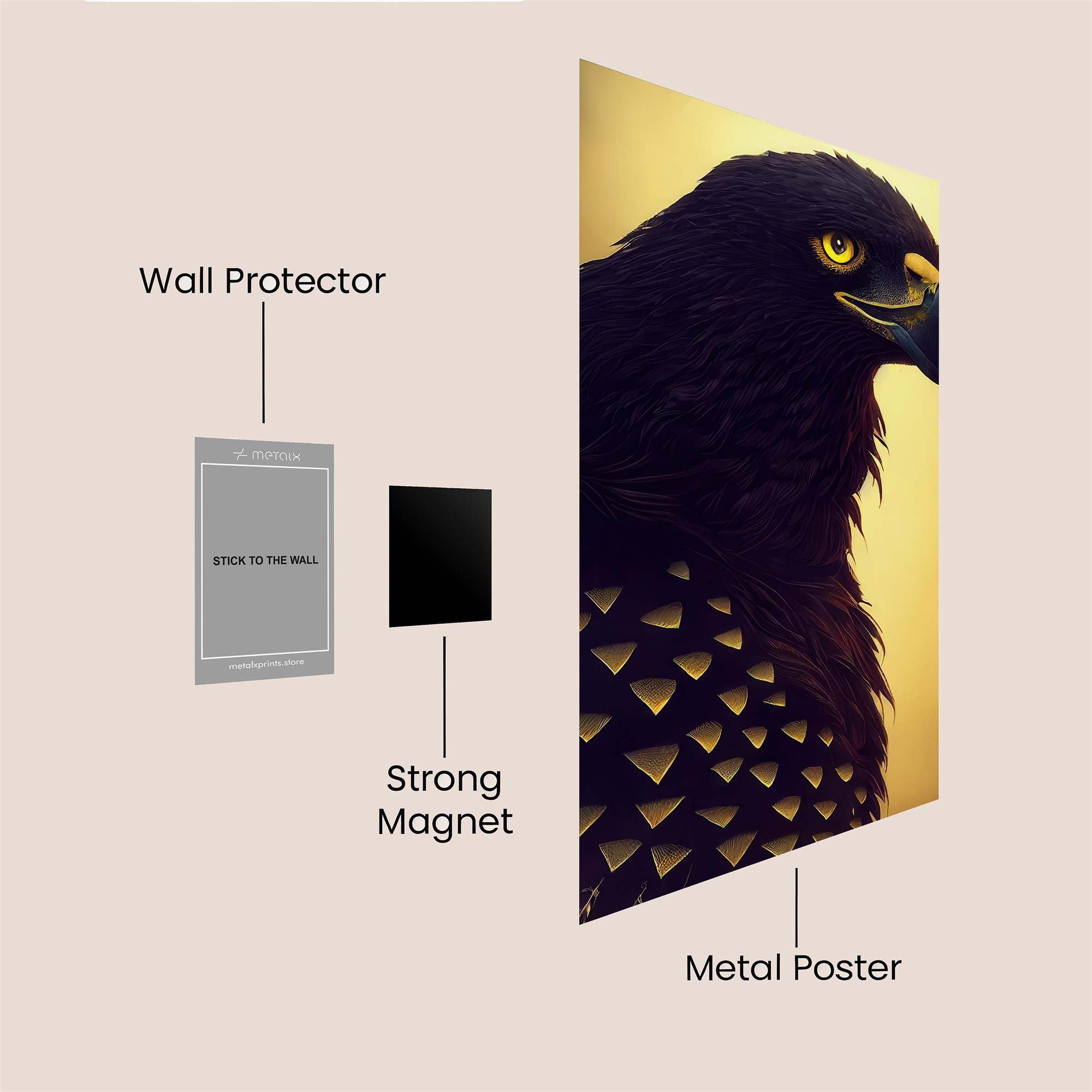 Eagle Majesty Safe Wall Magnetic / M