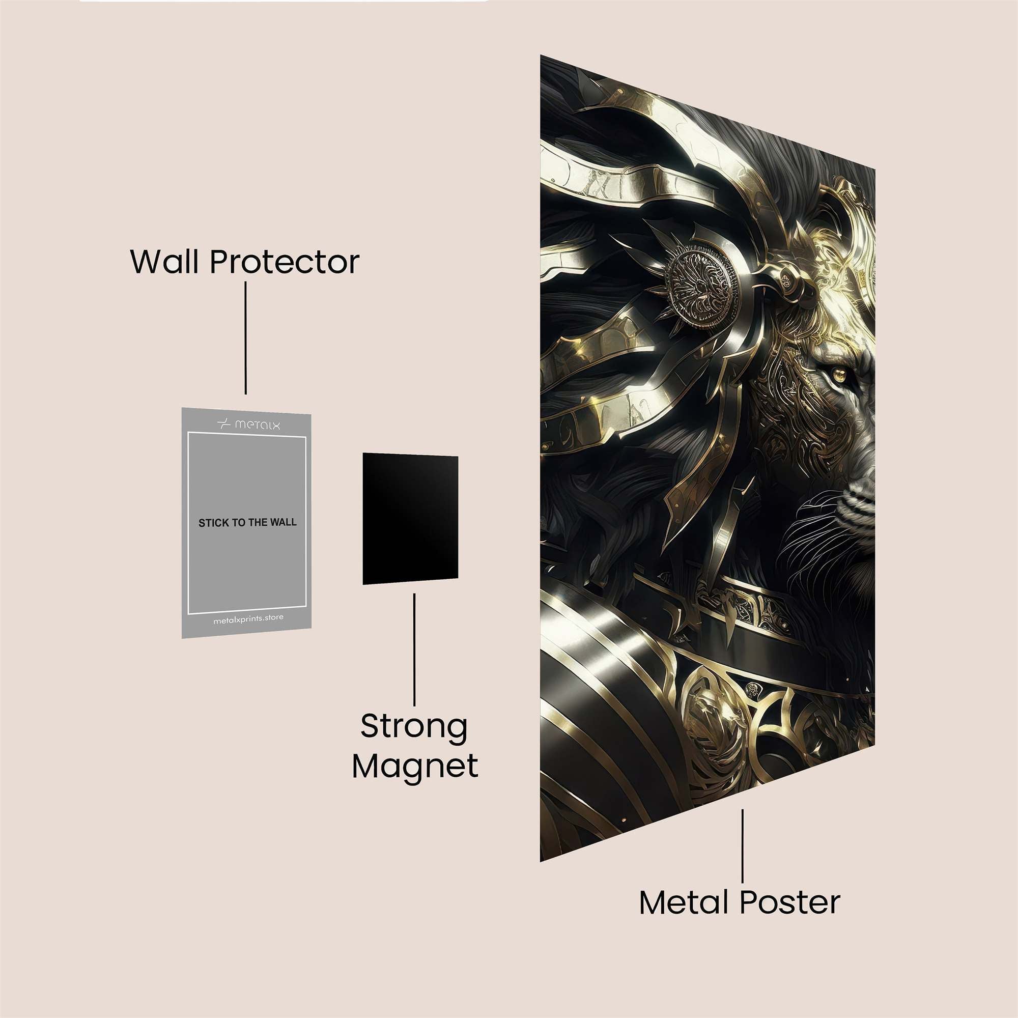 Lion Sovereign Safe Wall Magnetic / M