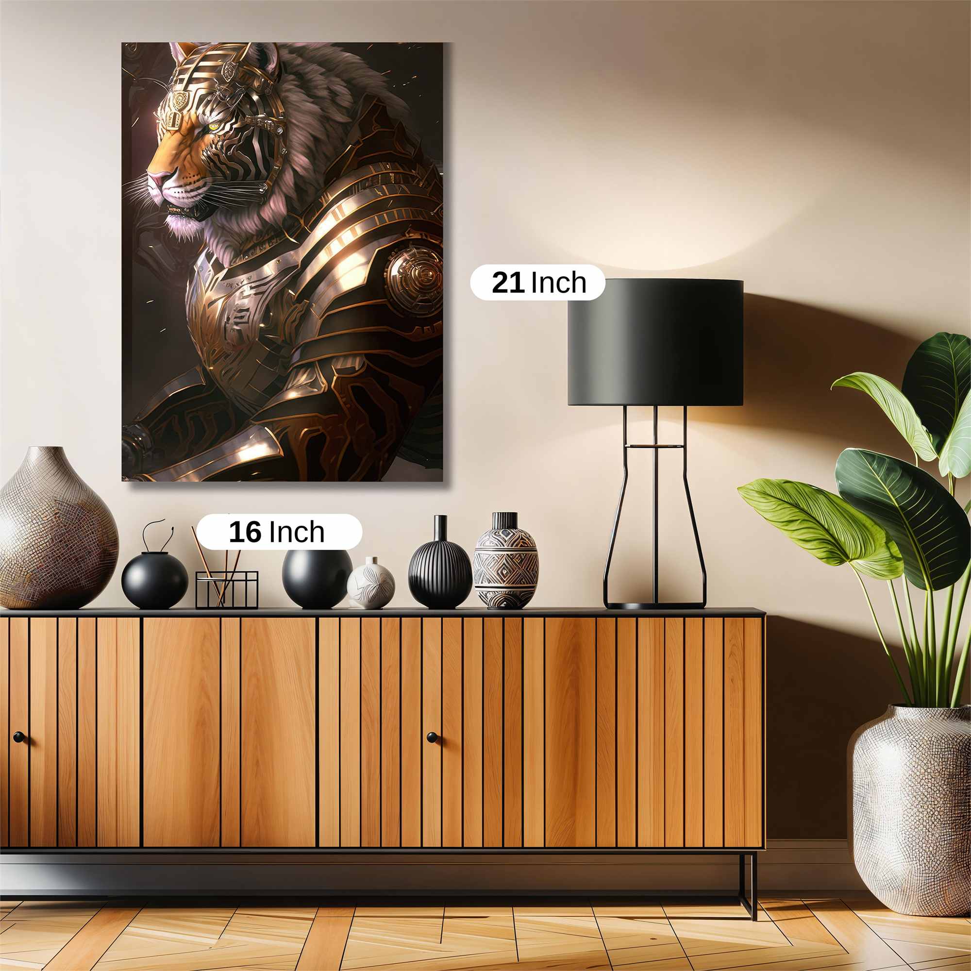 Tiger Monarch Safe Wall Magnetic / M