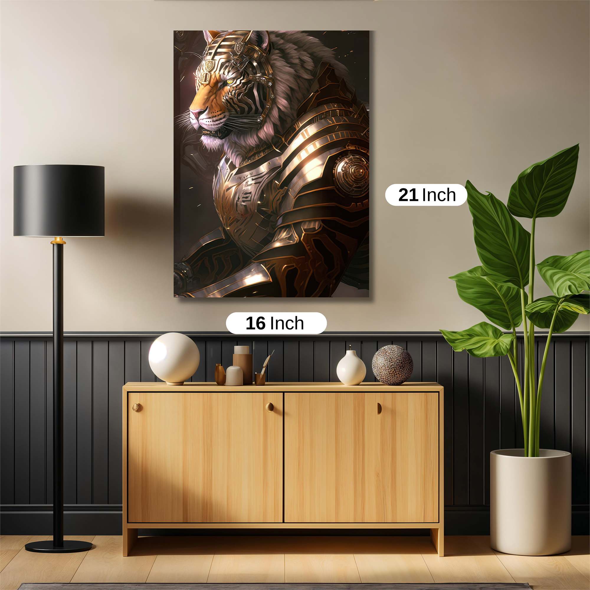 Tiger Monarch Safe Wall Magnetic / M