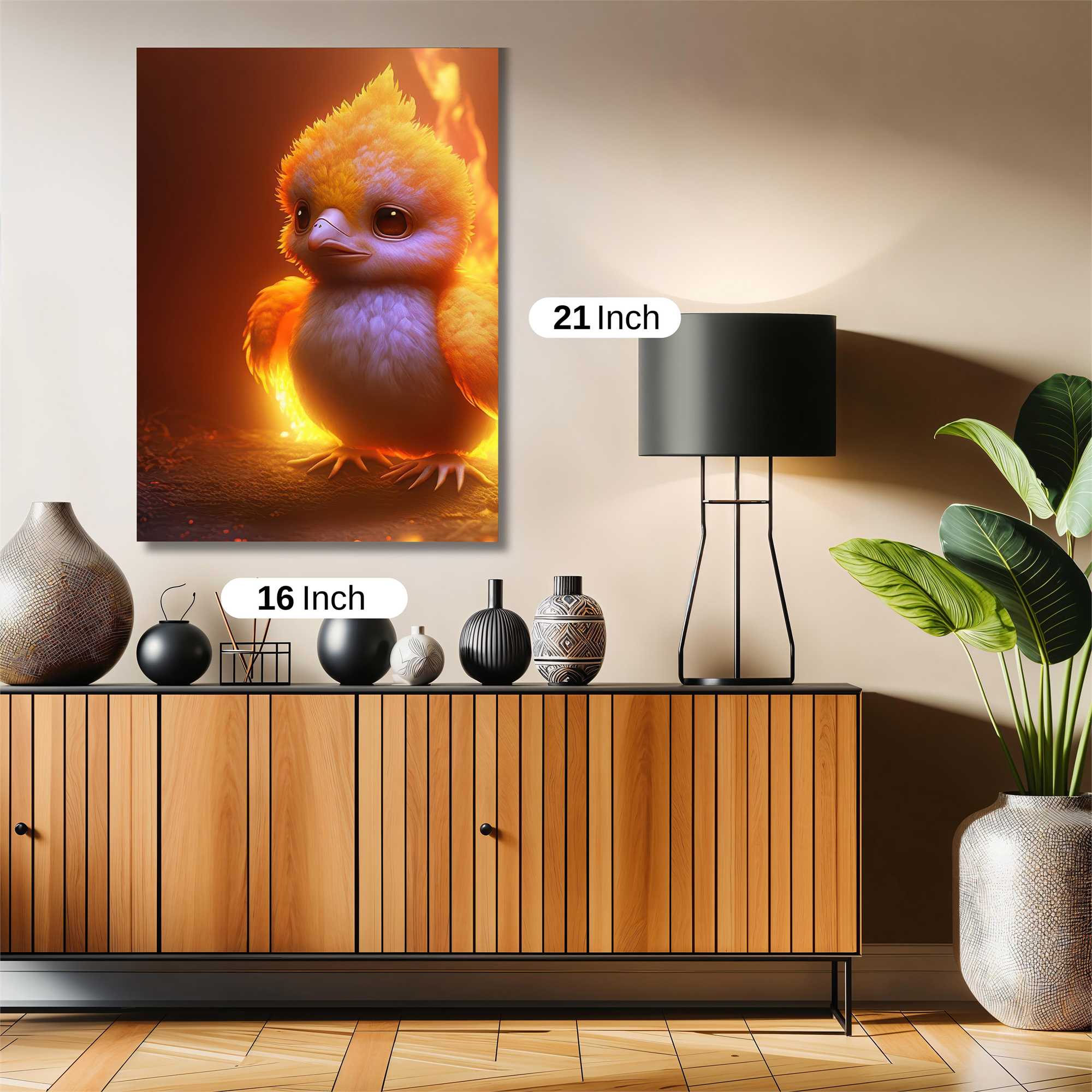 Phoenix Dawn Safe Wall Magnetic / M