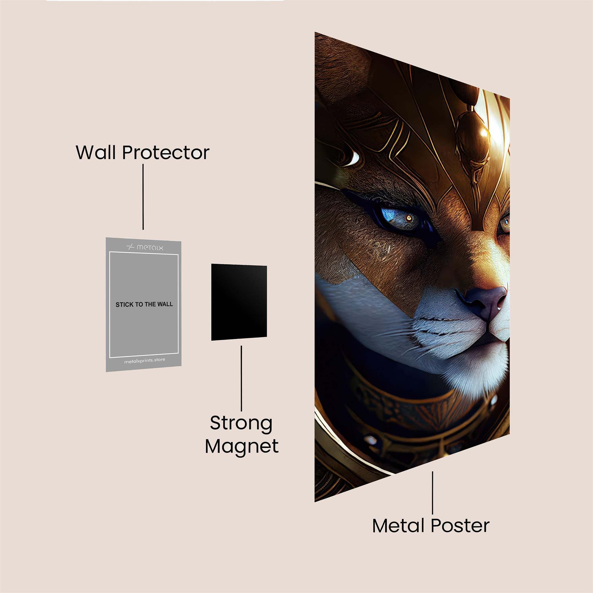 Bastet Regal Safe Wall Magnetic / M