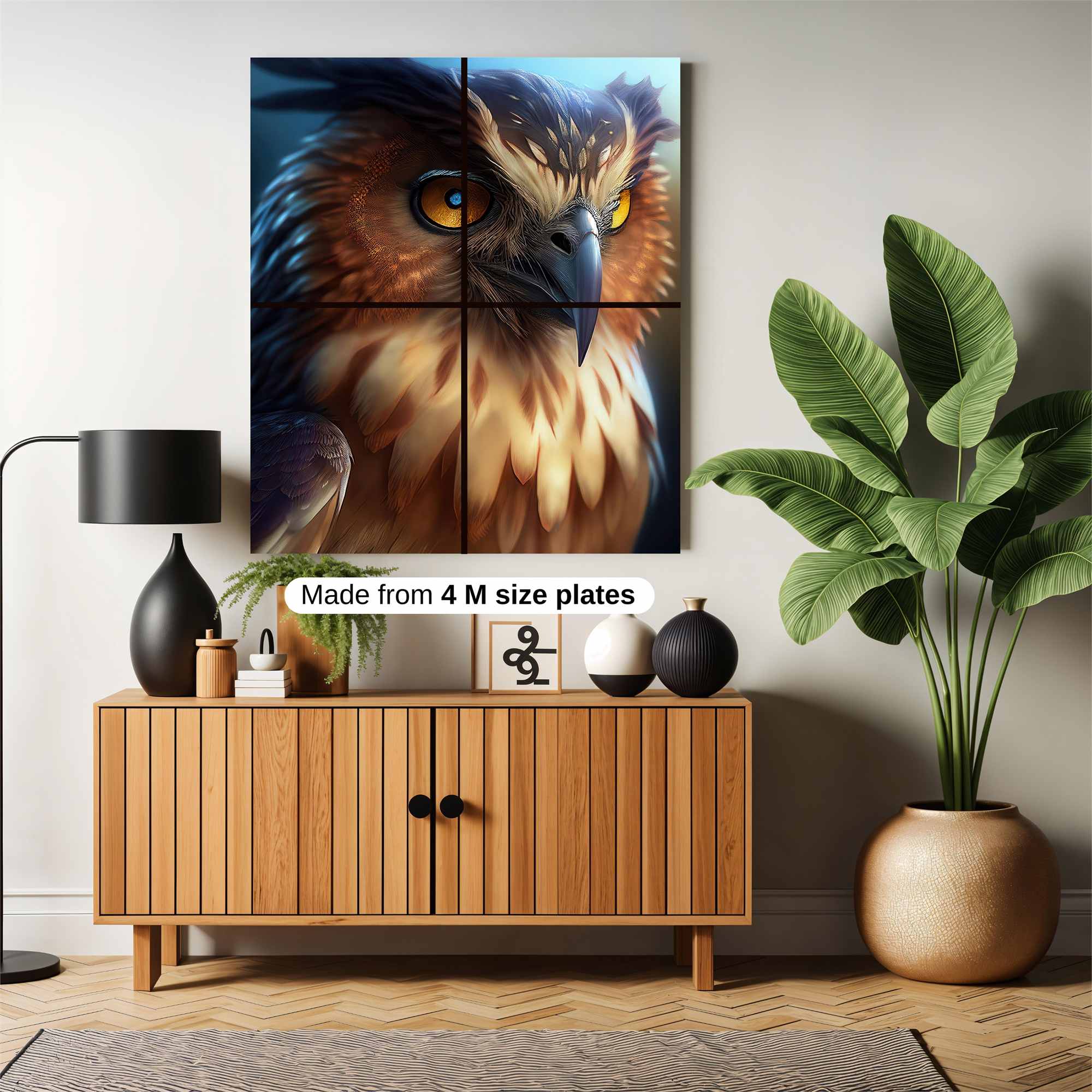 Owl Majestic Safe Wall Magnetic / M
